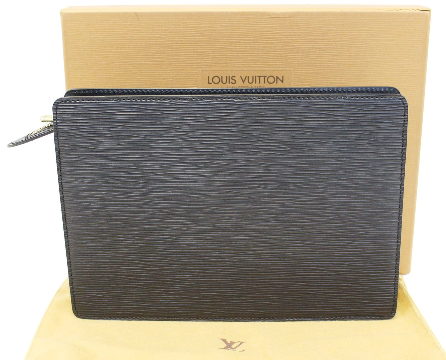 Louis Epi Pochette Homme Clutch Leather Clutch Bag