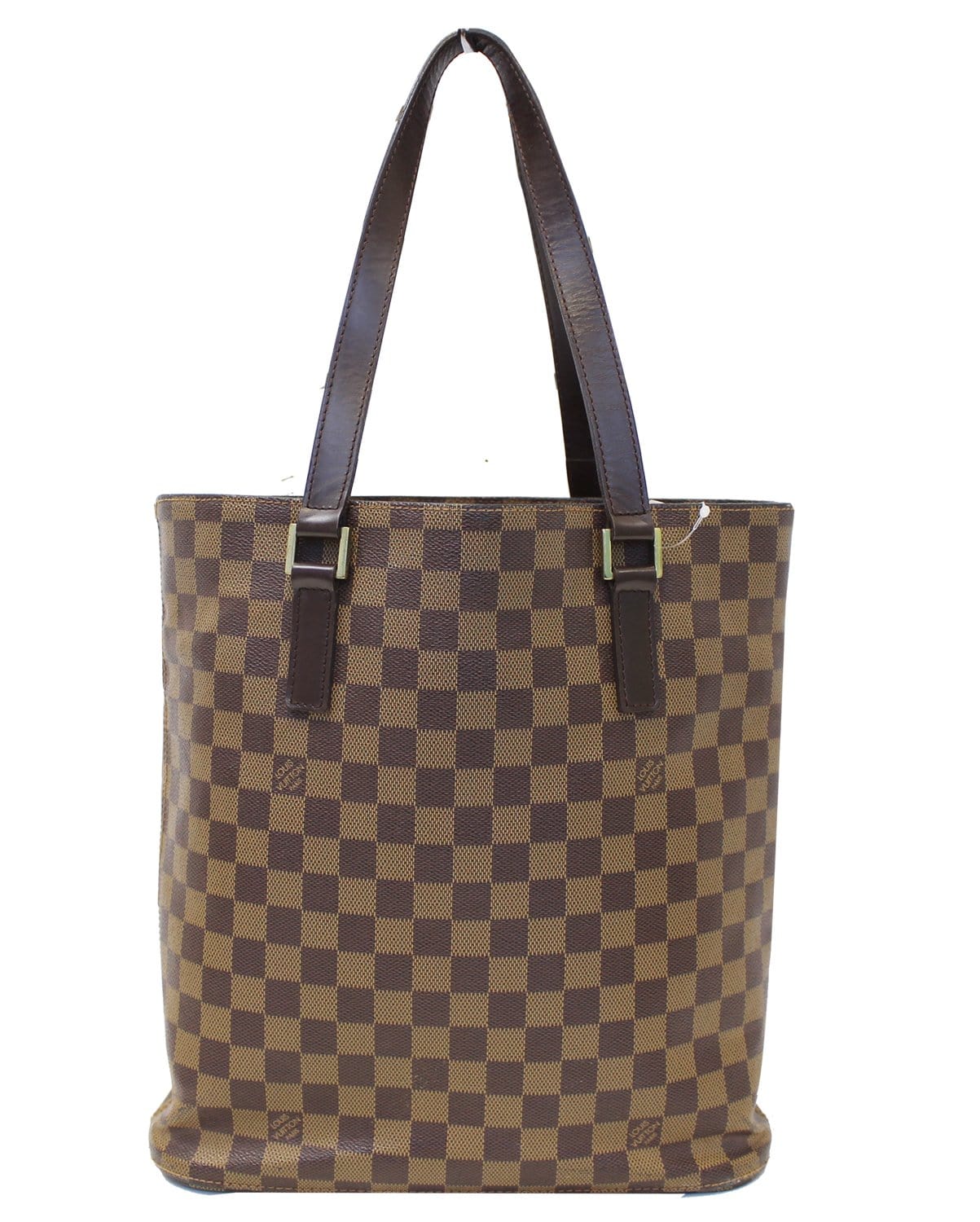 Louis Cabas Mezzo Damier Ebene Tote Bag Brown