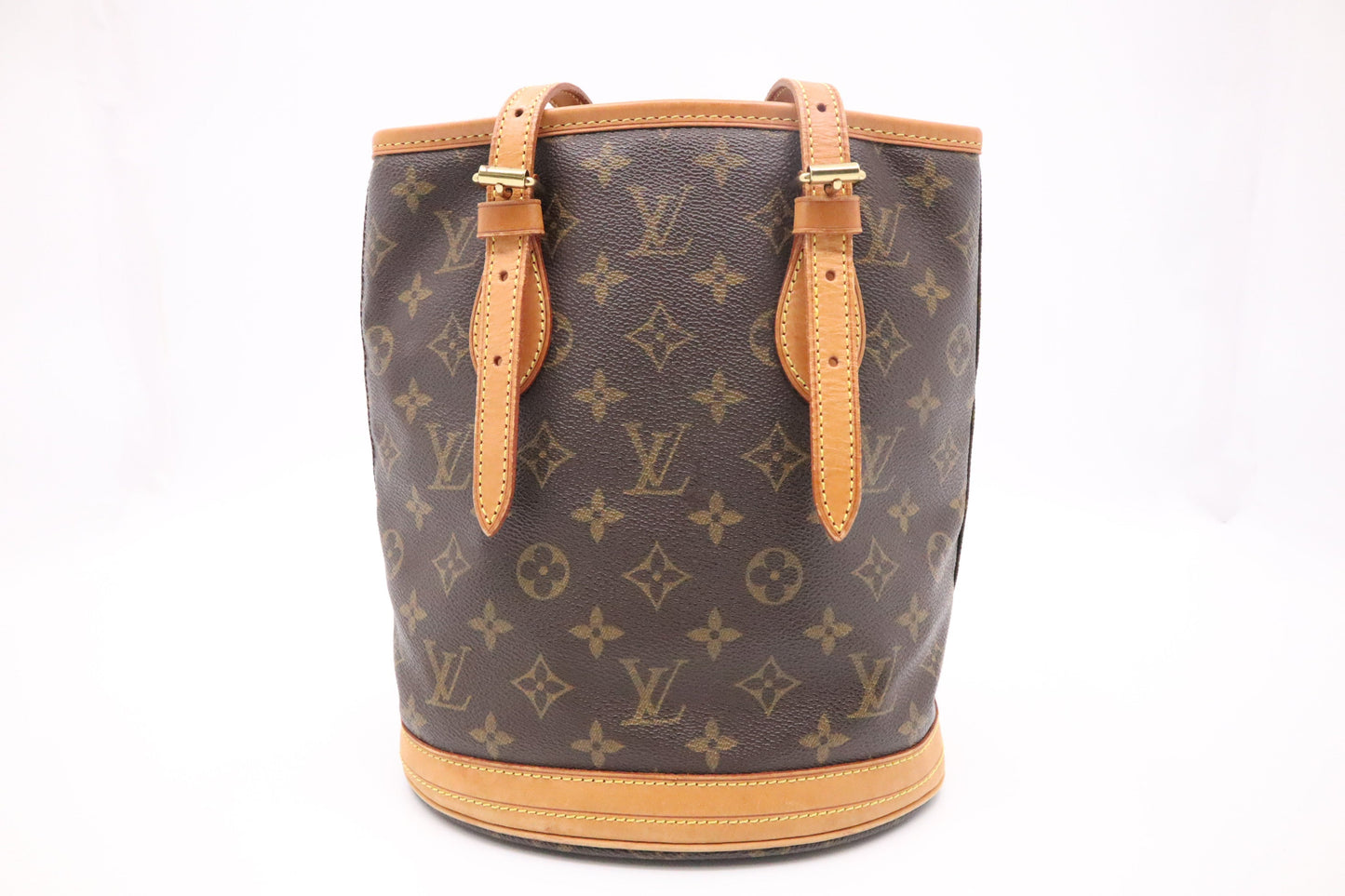 Louis Vuitton Bucket PM Monogram Canvas Bucket Bag Canvas 4