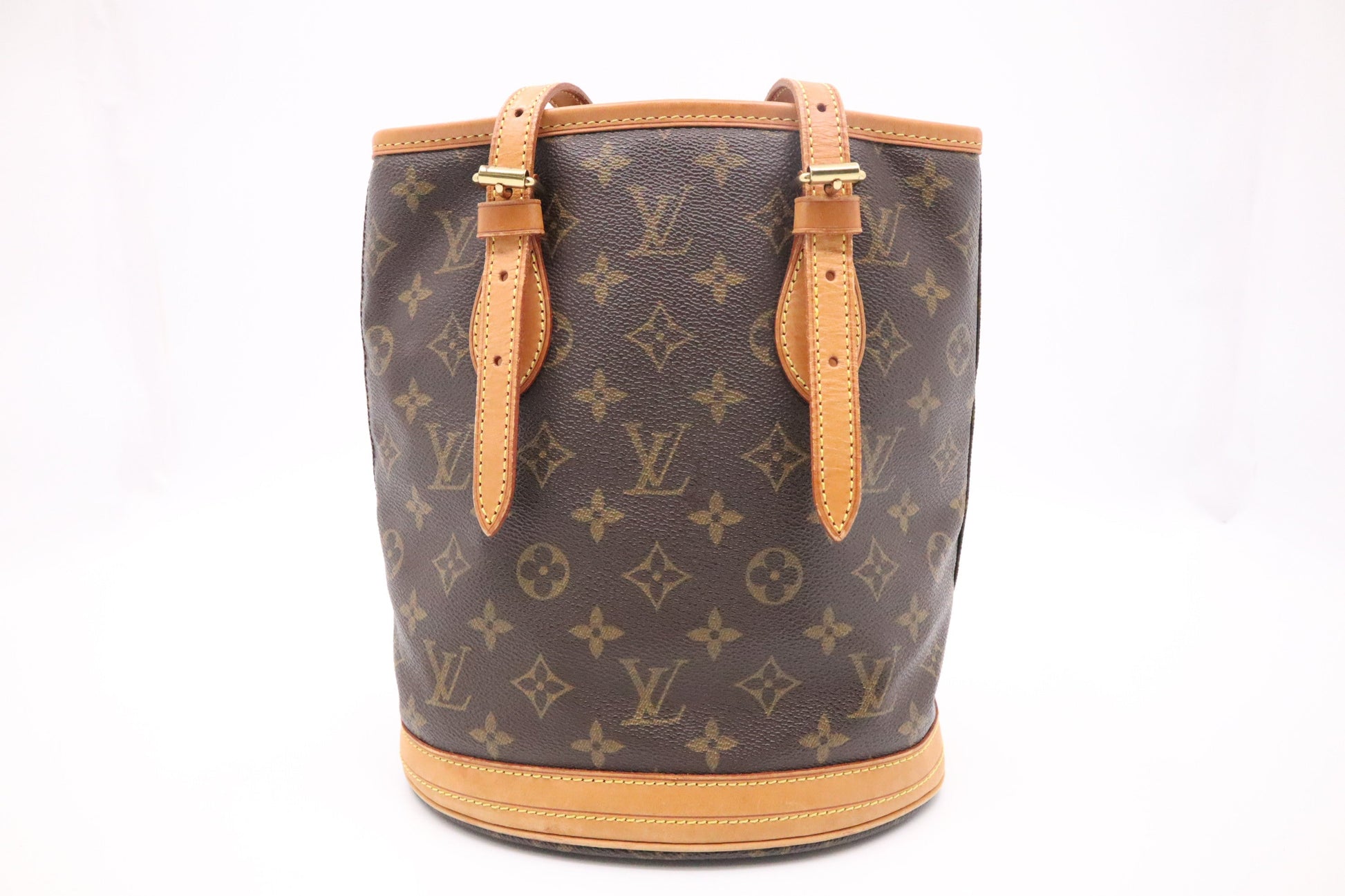 Louis Vuitton Bucket PM Monogram Canvas Bucket Bag Canvas 4