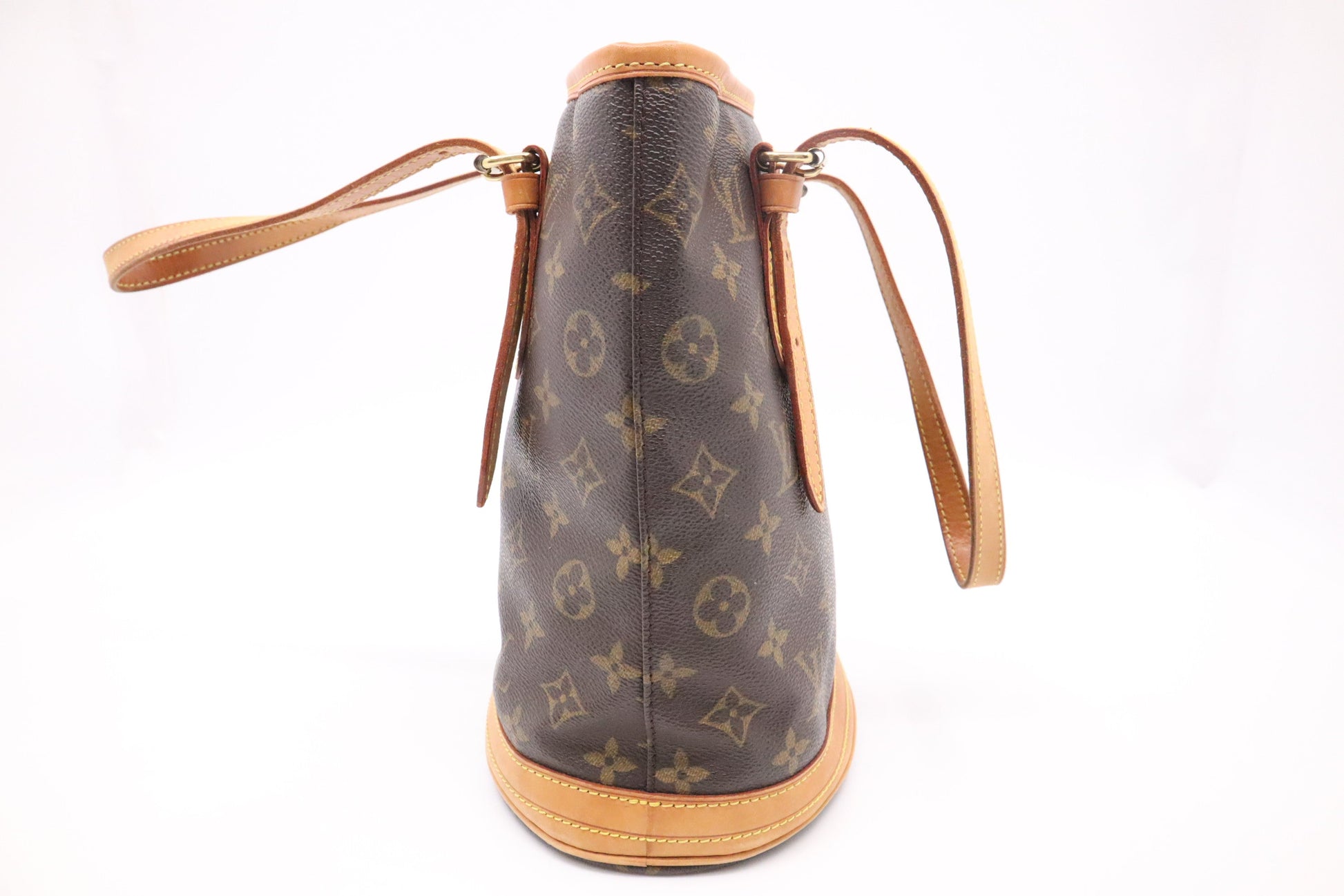 Louis Vuitton Bucket PM Monogram Canvas Bucket Bag Canvas 4