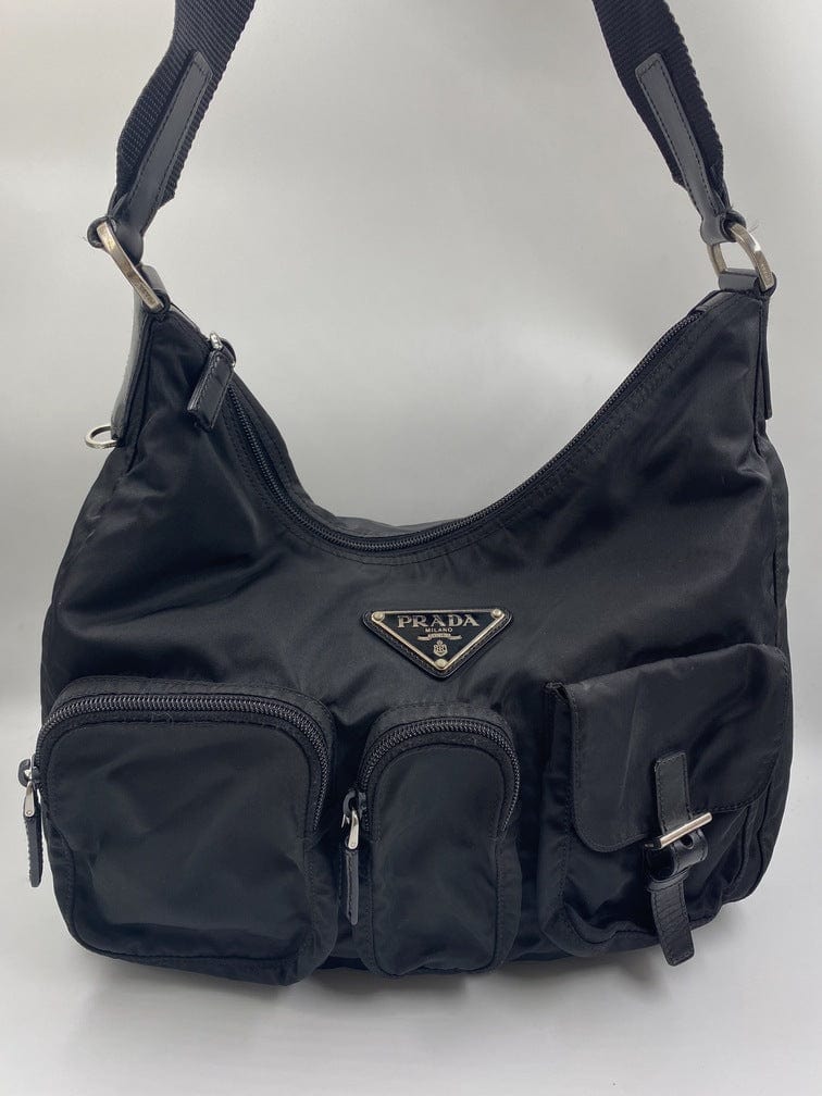 Prada Utility Hobo Bag Shoulder Bag