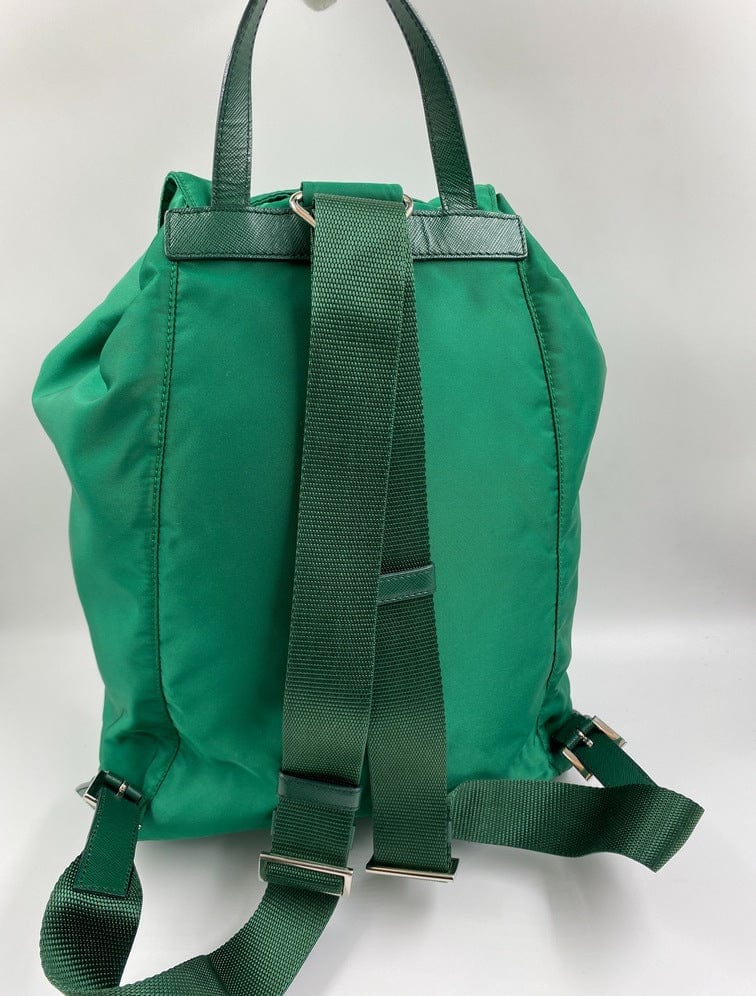 Prada Backpack Nylon Green Nylon Green Backpack
