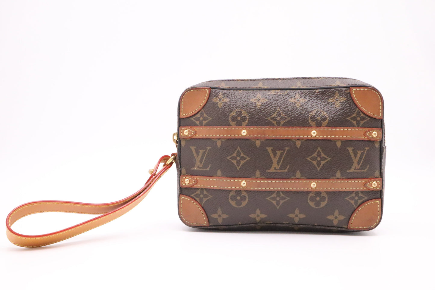 Louis Vuitton Soft Trunk Monogram Canvas Handbag