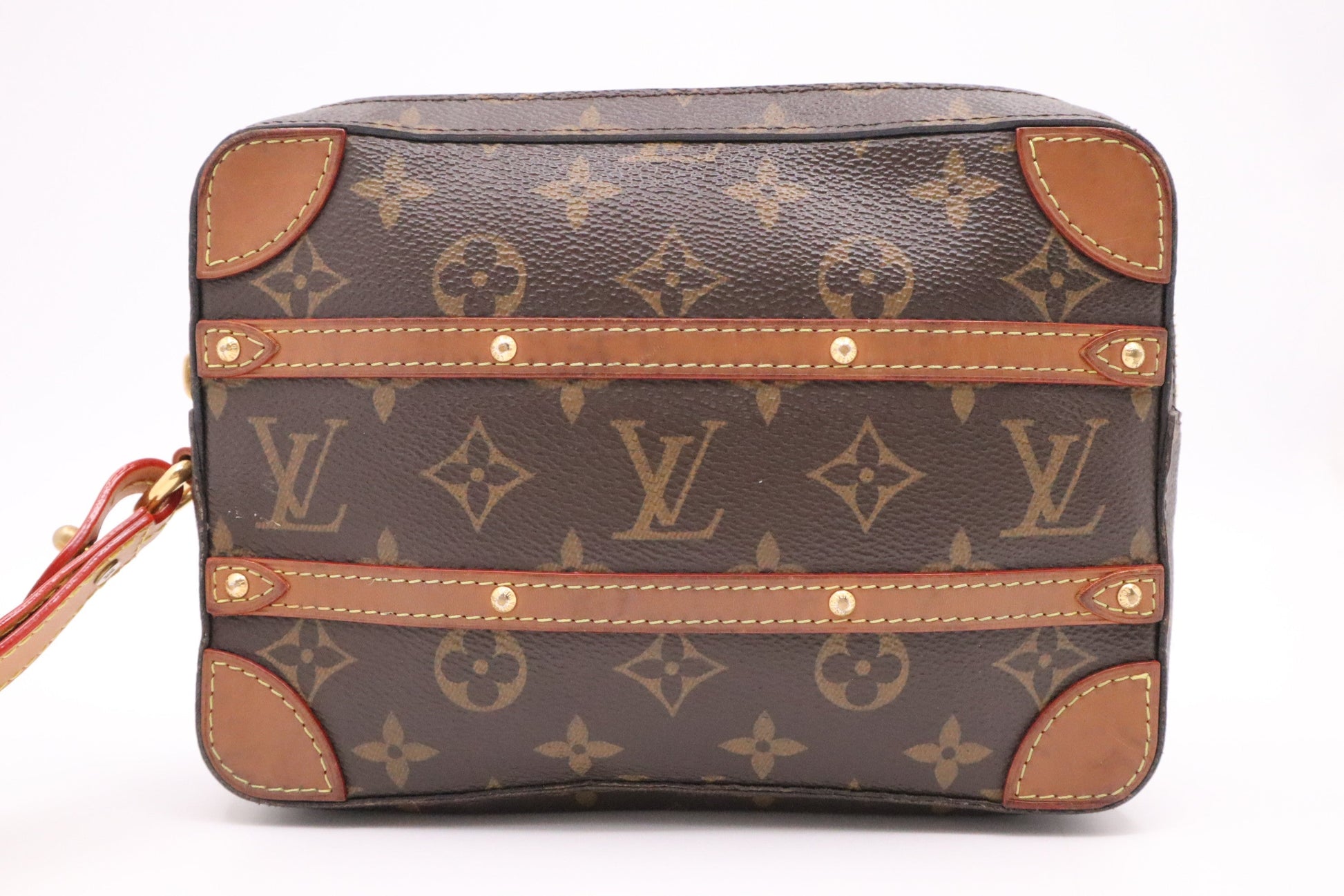 Louis Vuitton Soft Trunk Monogram Canvas Handbag