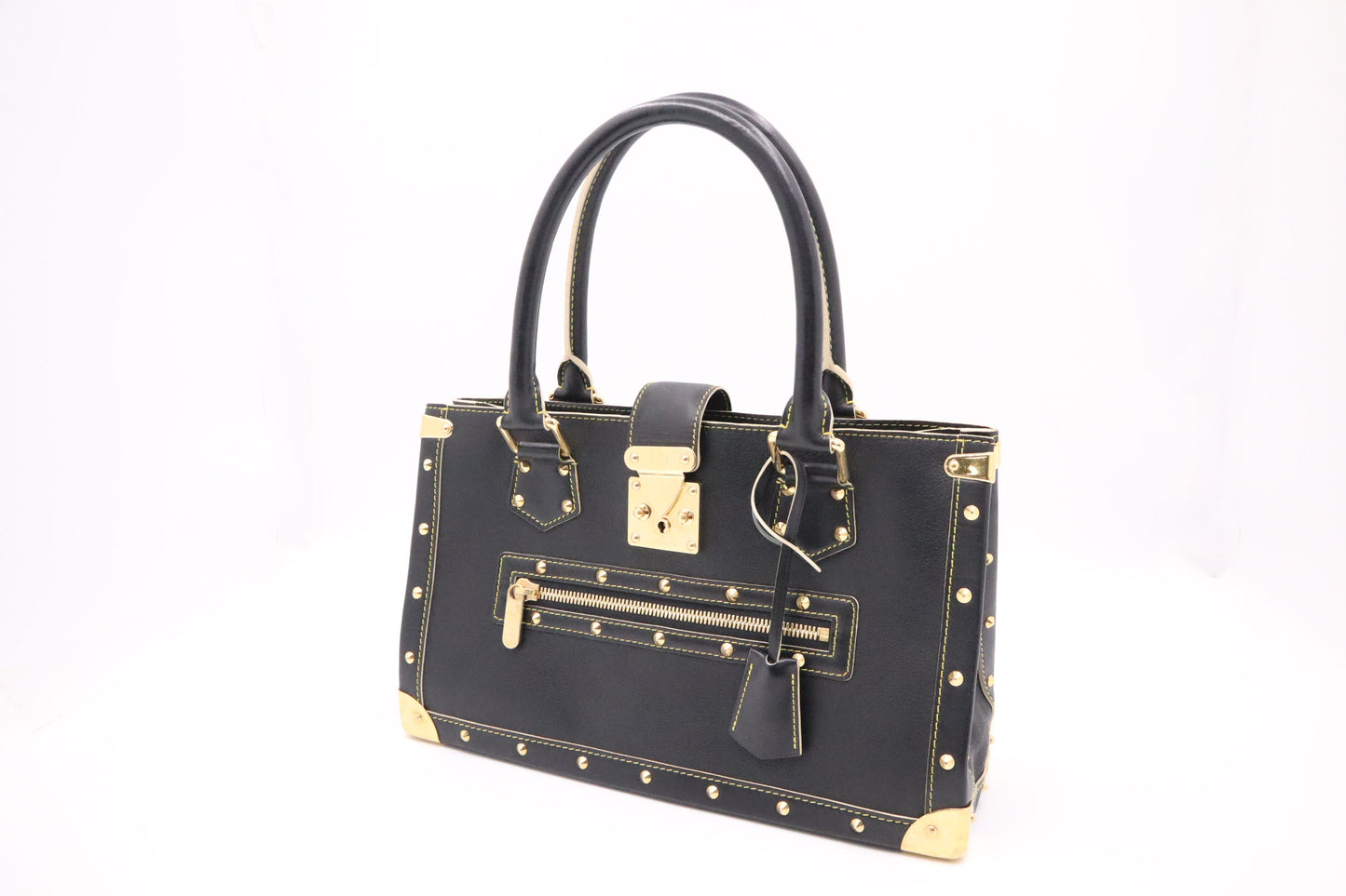 Louis Vuitton Le Fabuleux Suhali Leather Black Handbag