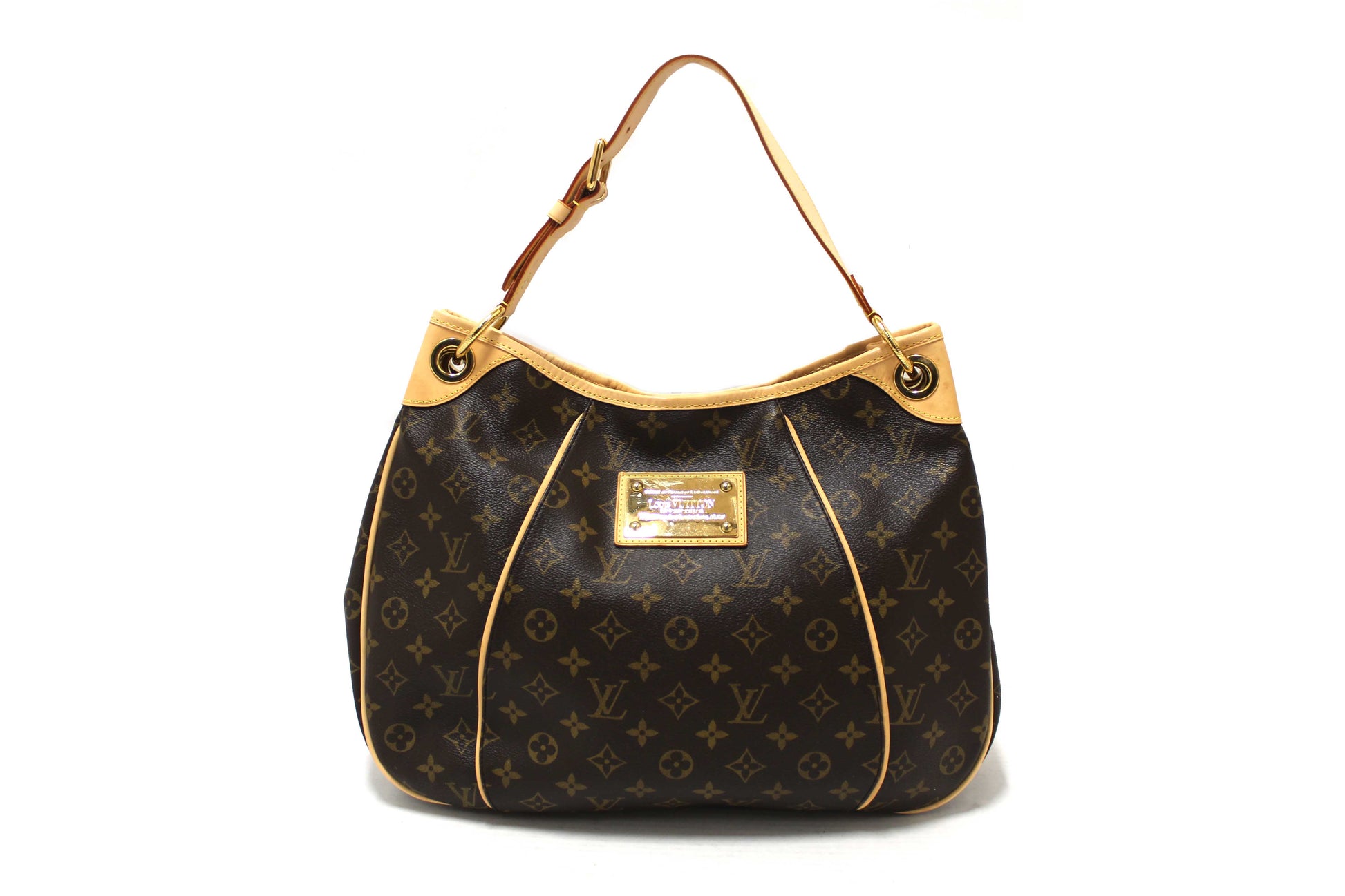 Louis Vuitton Classic Monogram Galliera PM Hobo Shoulder Bag