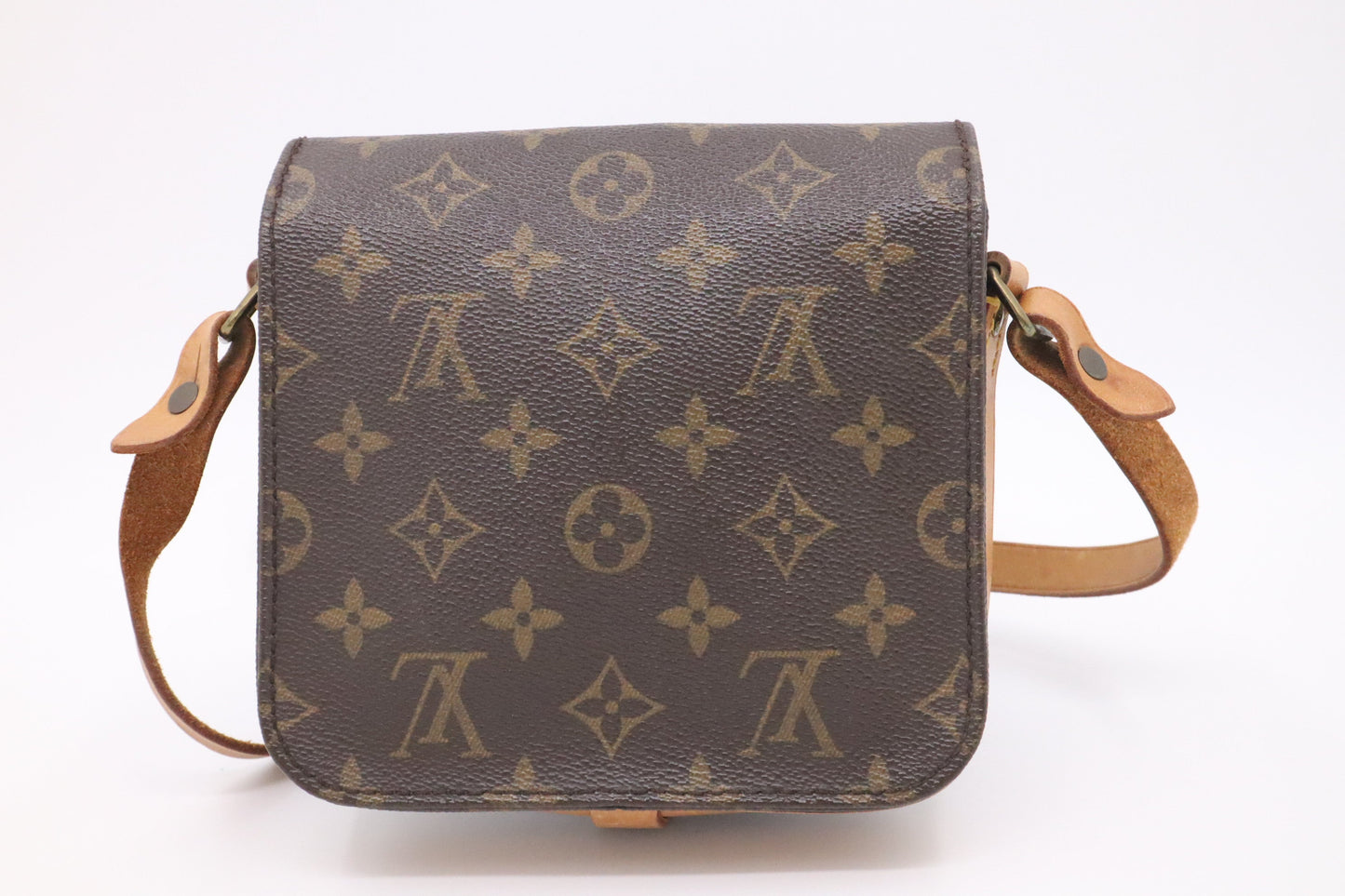 Louis Vuitton Cartouchiere PM Monogram Canvas Handbag