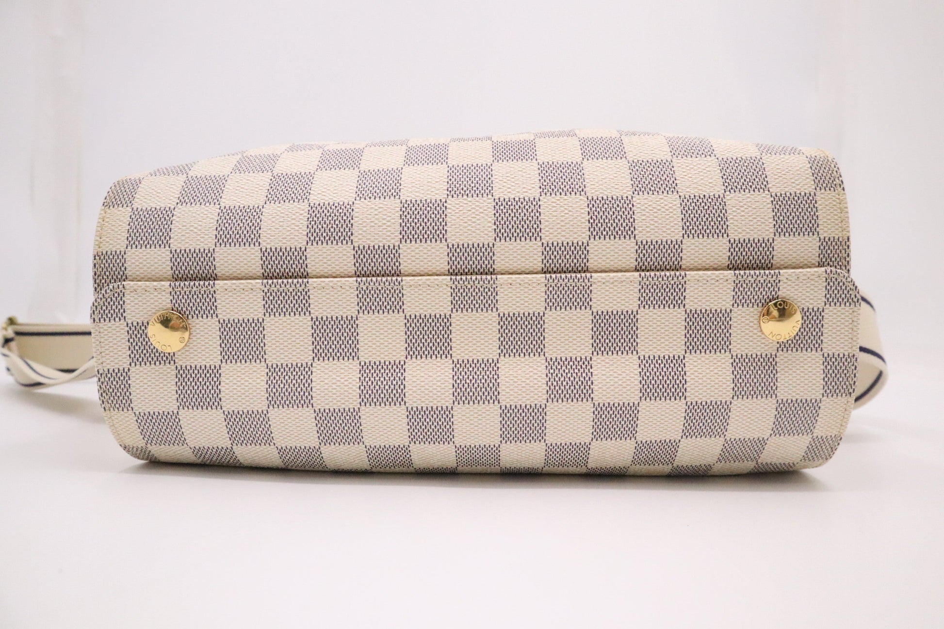 Louis Vuitton Naviglio Azur Damier Canvas Handbag Canvas 4