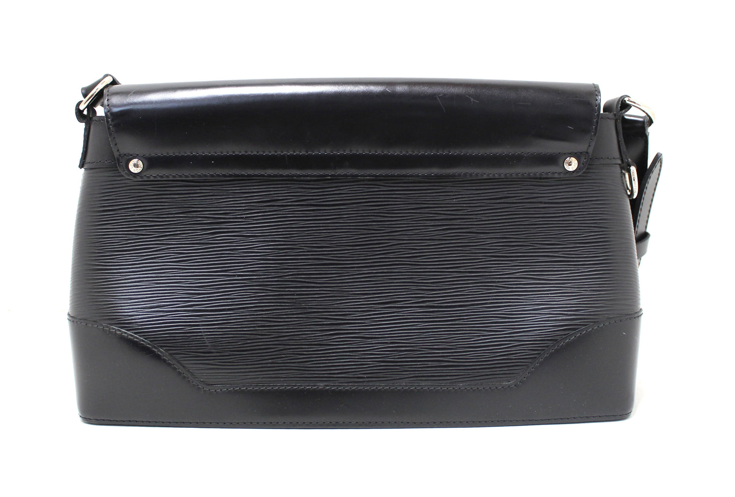 Louis Vuitton Black Epi Leather Bagatelle PM Shoulder Bag