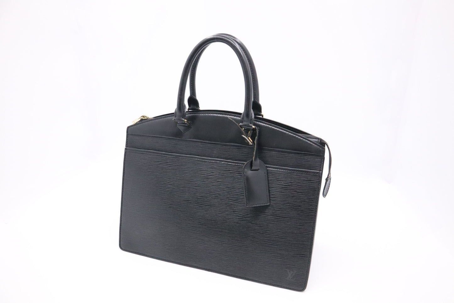 Louis Vuitton Riviera Black Leather Epi Handbag Epi Leather