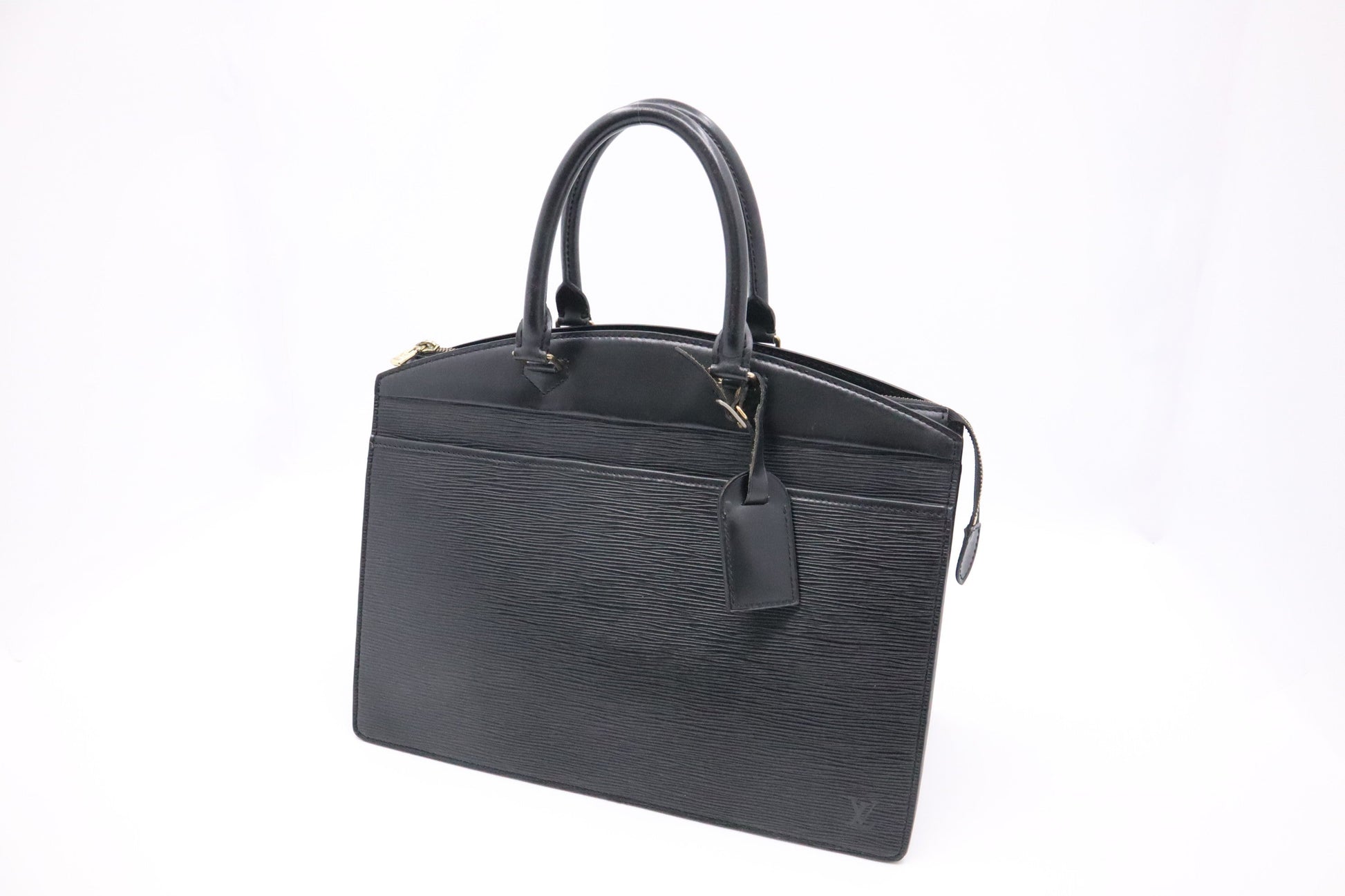 Louis Vuitton Riviera Black Leather Epi Handbag Epi Leather