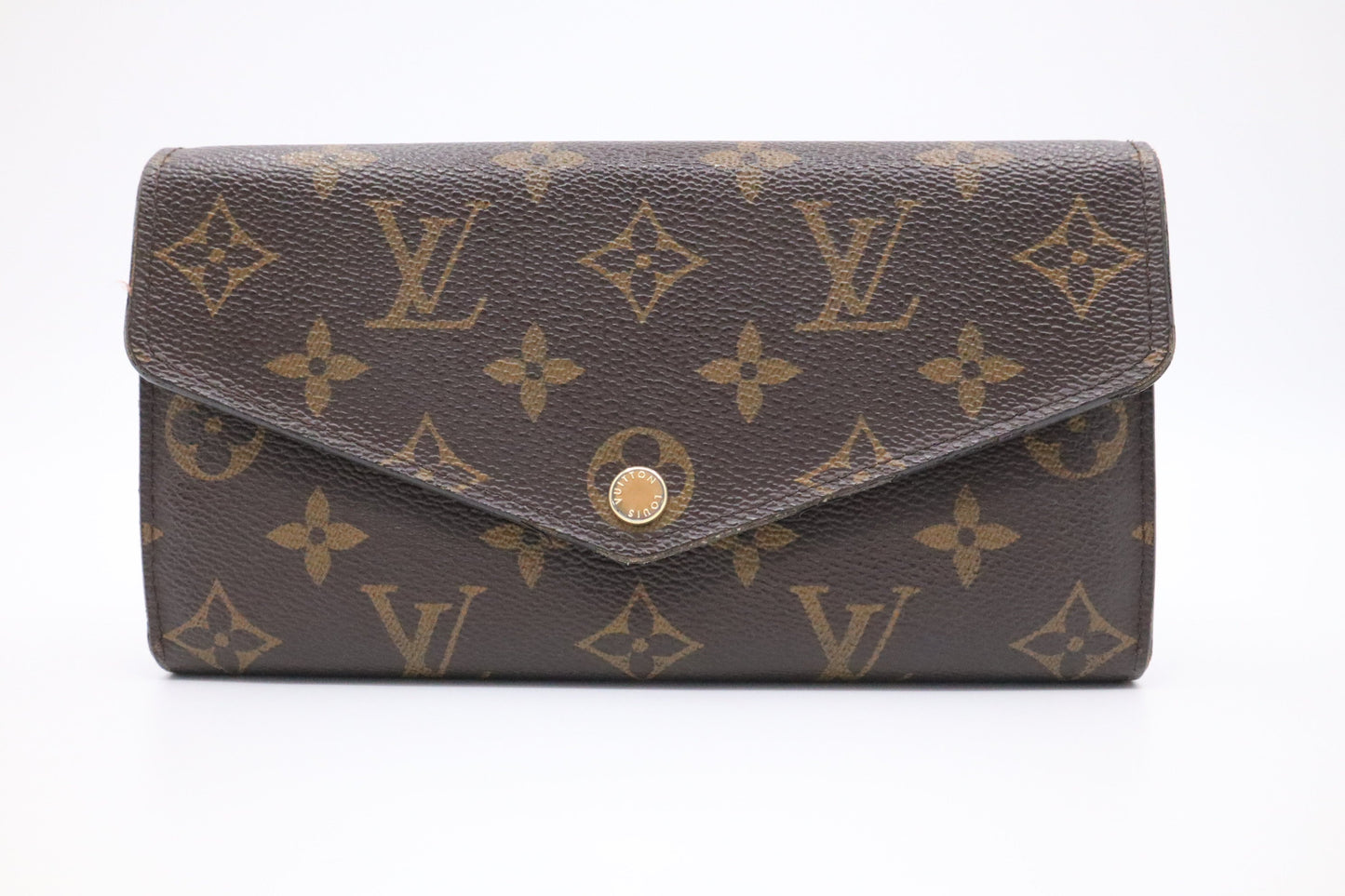 Louis Vuitton Sarah Monogram Canvas Wallet Case
