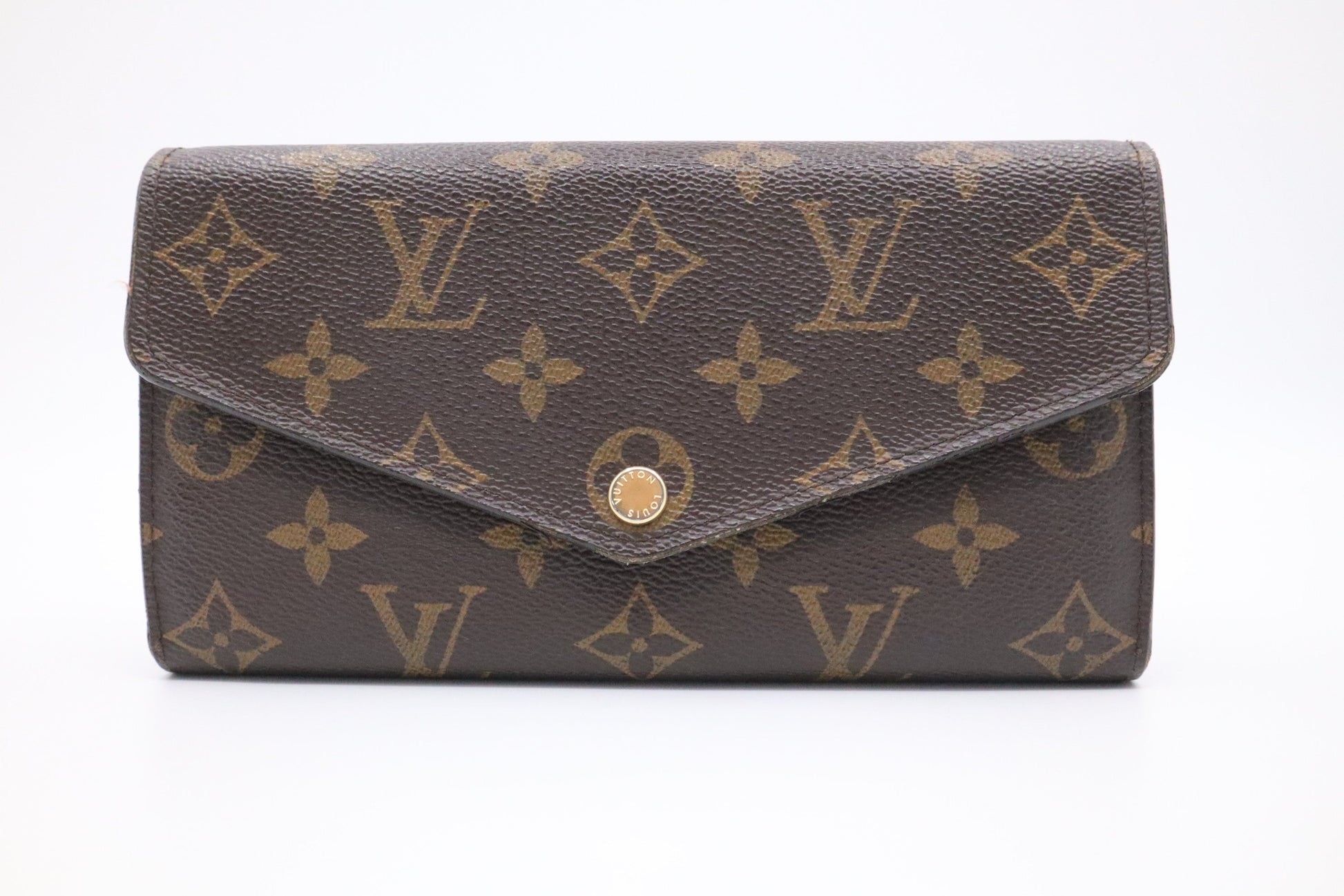 Louis Vuitton Sarah Monogram Canvas Wallet Case