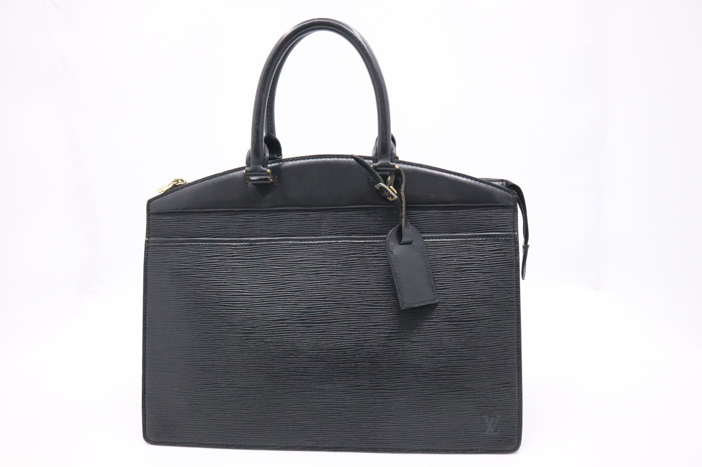 Louis Vuitton Riviera Black Leather Epi Handbag Epi Leather