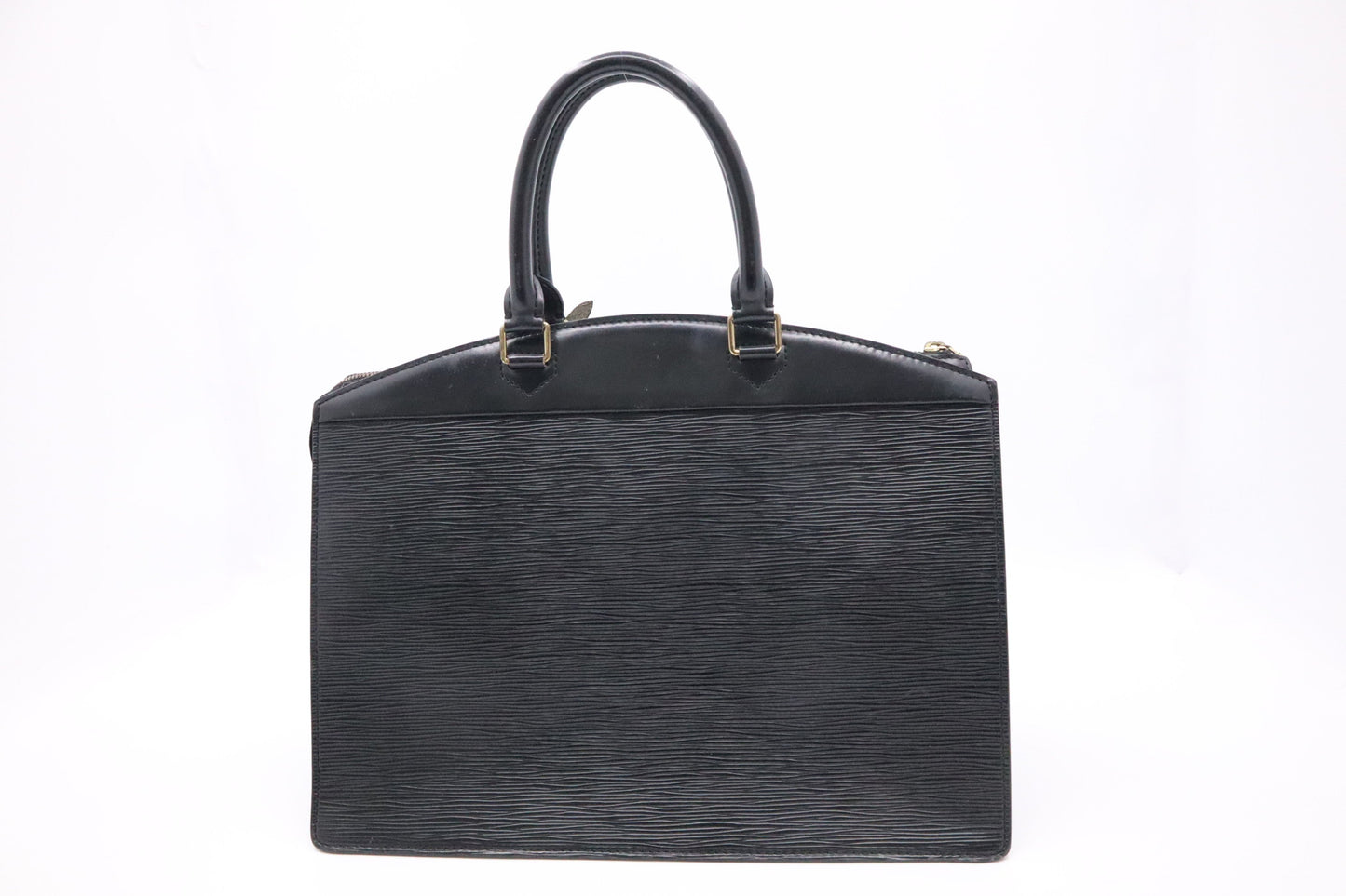 Louis Vuitton Riviera Black Leather Epi Handbag Epi Leather