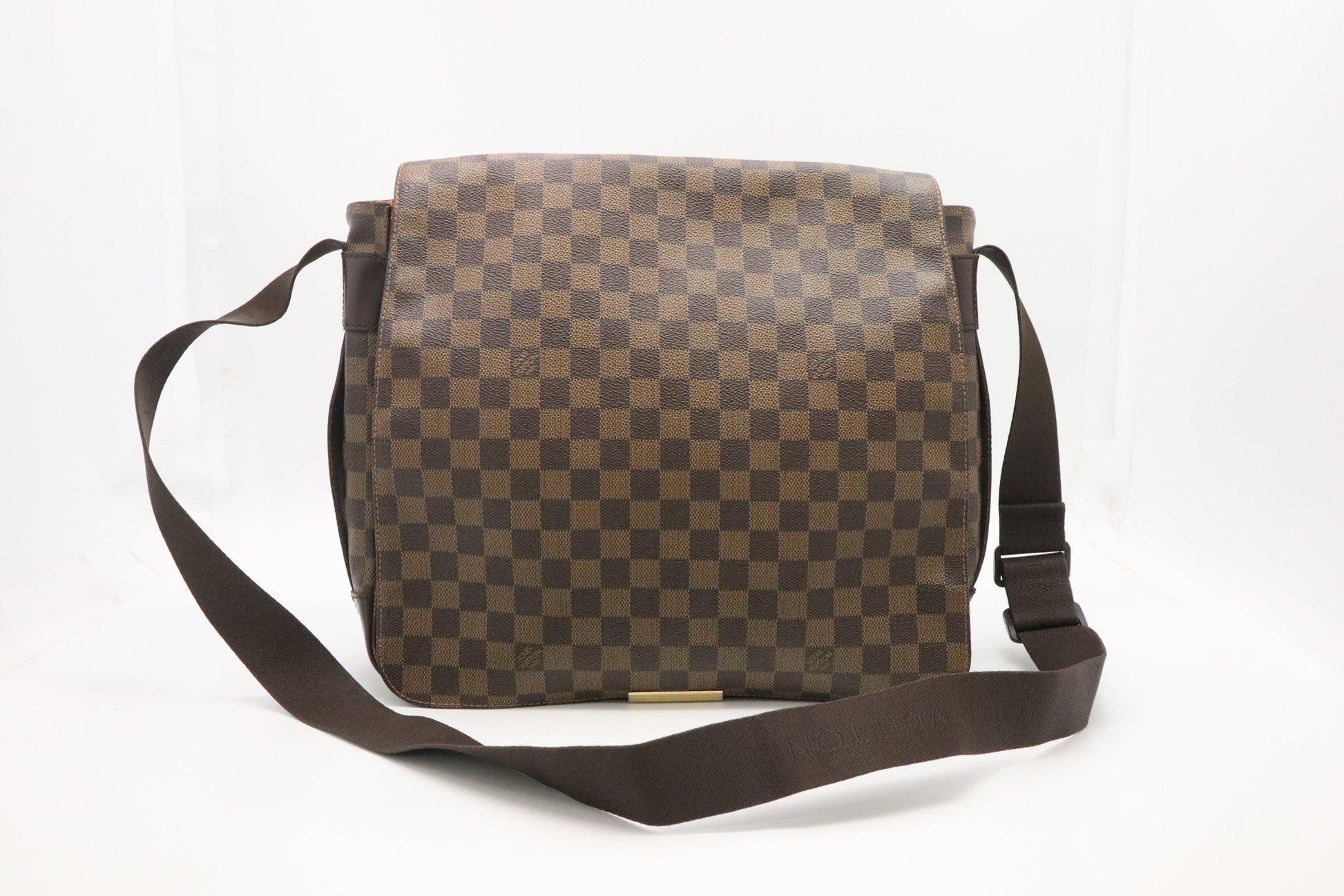 Louis Vuitton Bastille MM Messenger Ebene Damier Canvas Crossbody Bag