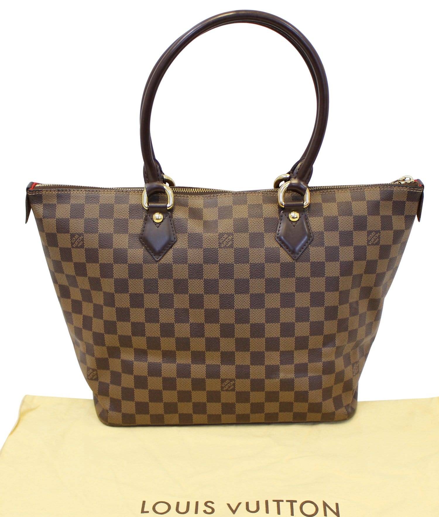 Louis Damier Ebene Saleya Mm Shoulder Handbag Shoulder Bag