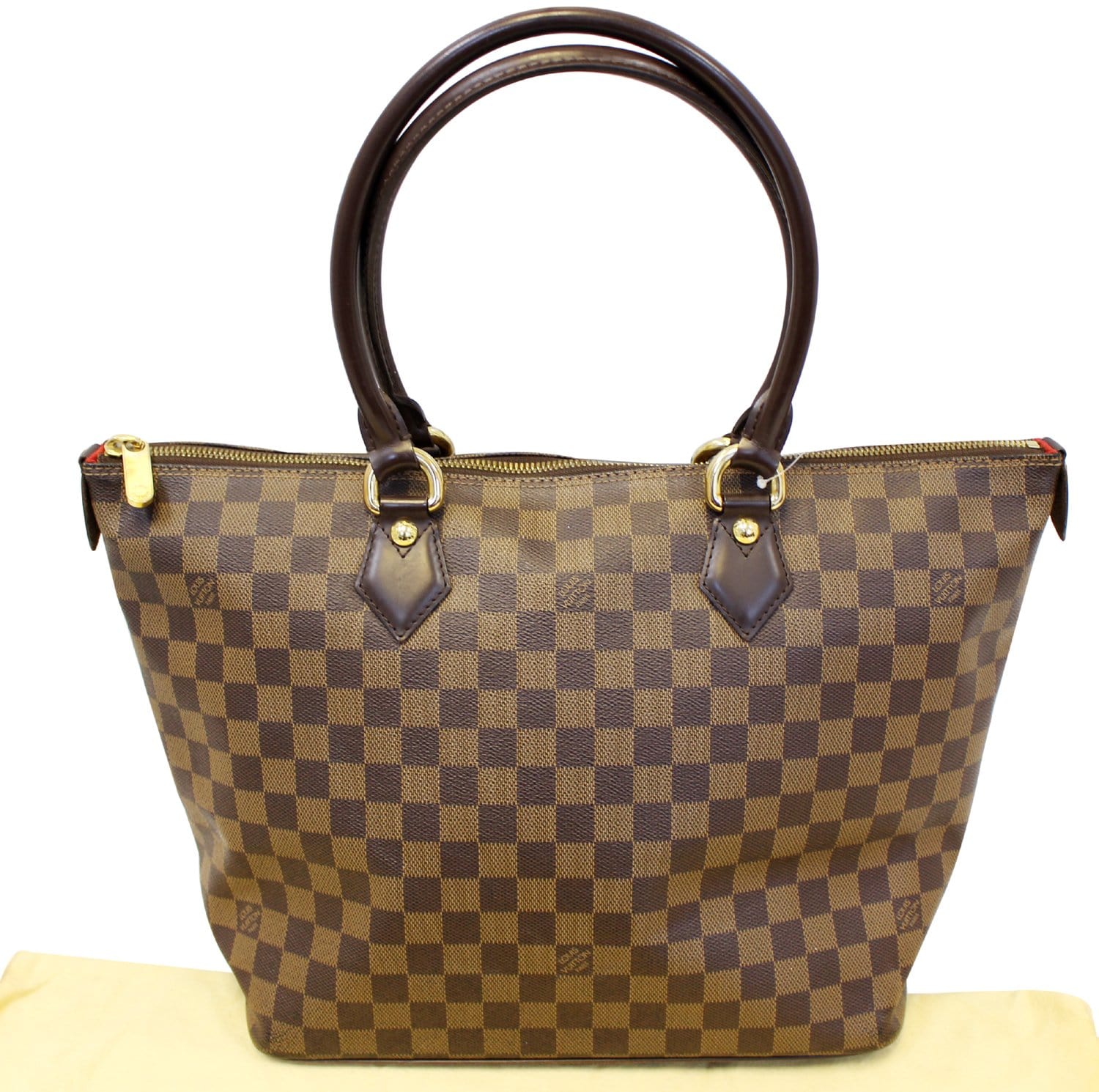 Louis Damier Ebene Saleya Mm Shoulder Handbag Shoulder Bag
