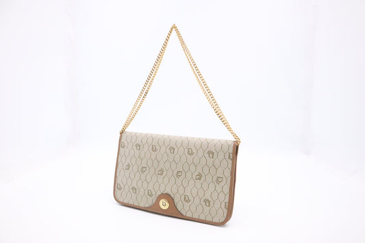 Dior Shoulder Bag In Honeycomb Canvas