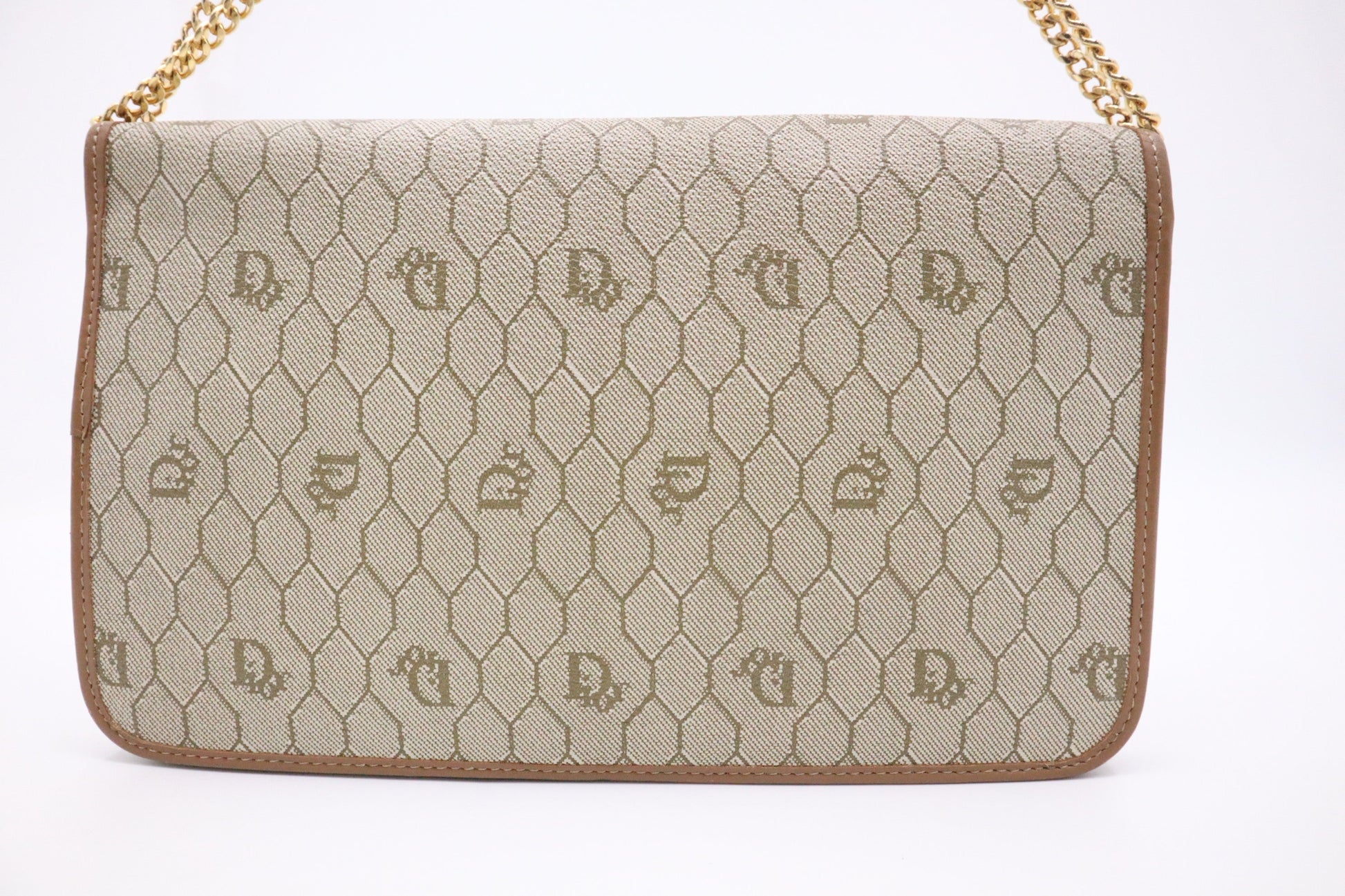 Dior Shoulder Bag In Honeycomb Canvas