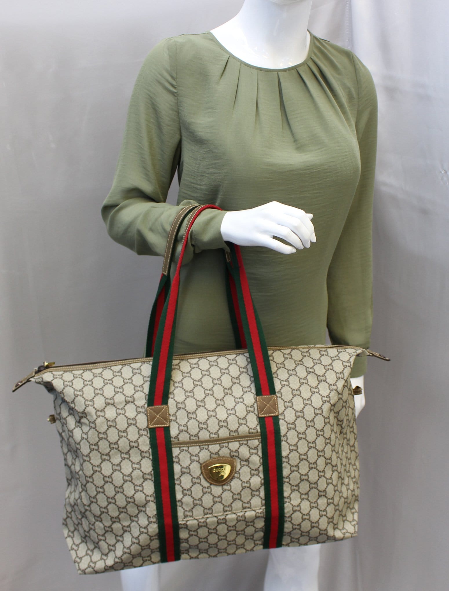 Gucci Plus Travel Bag Monogram