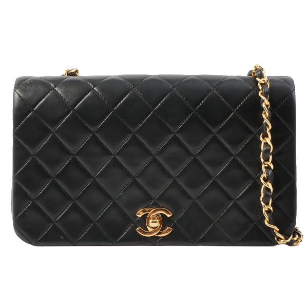 Chanel Around Made Full Flap Chain Bag 23Cm Black