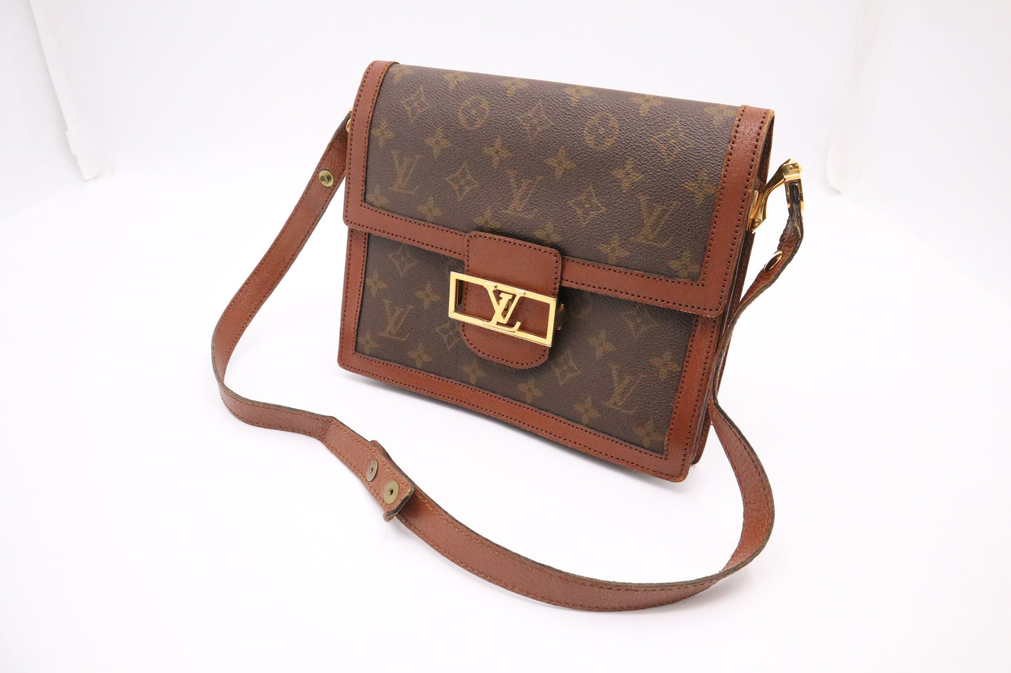 Louis Vuitton Sac Dauphine Monogram Canvas Handbag Monogram Canvas
