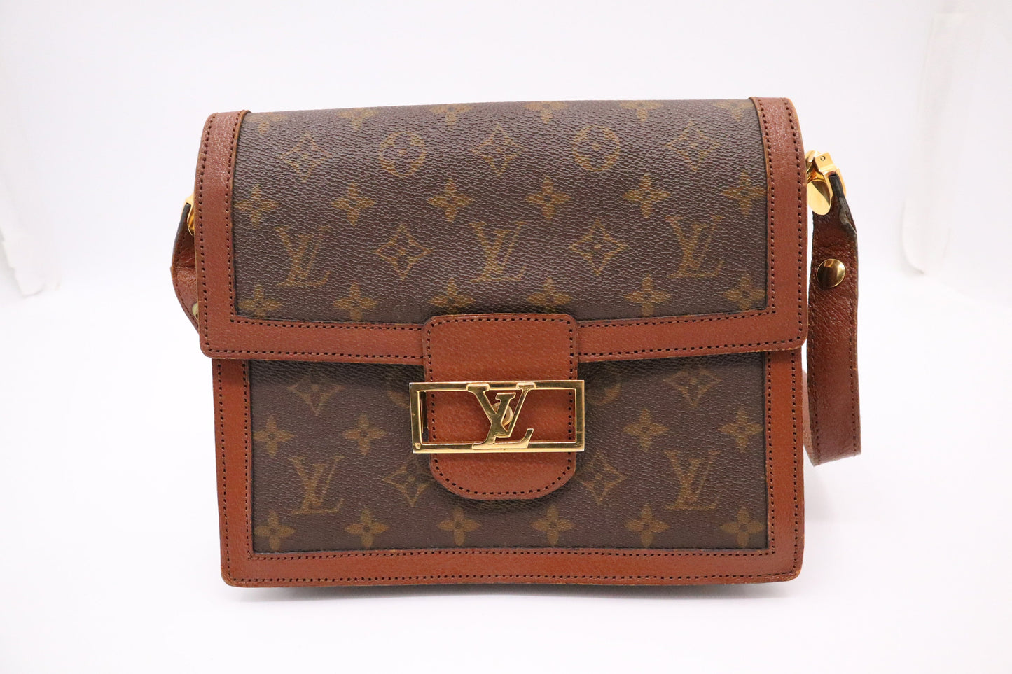 Louis Vuitton Sac Dauphine Monogram Canvas Handbag Monogram Canvas