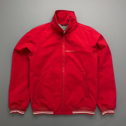 Prada Handbag Sport waterproof Lightweight Harrington Windbreaker Jacket Red