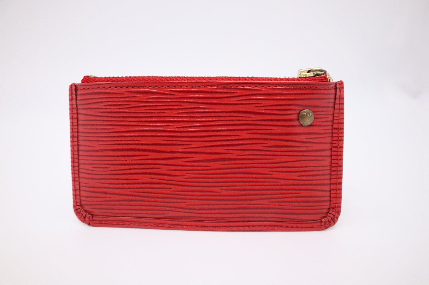 Louis Vuitton Cles Epi Leather Red Handbag