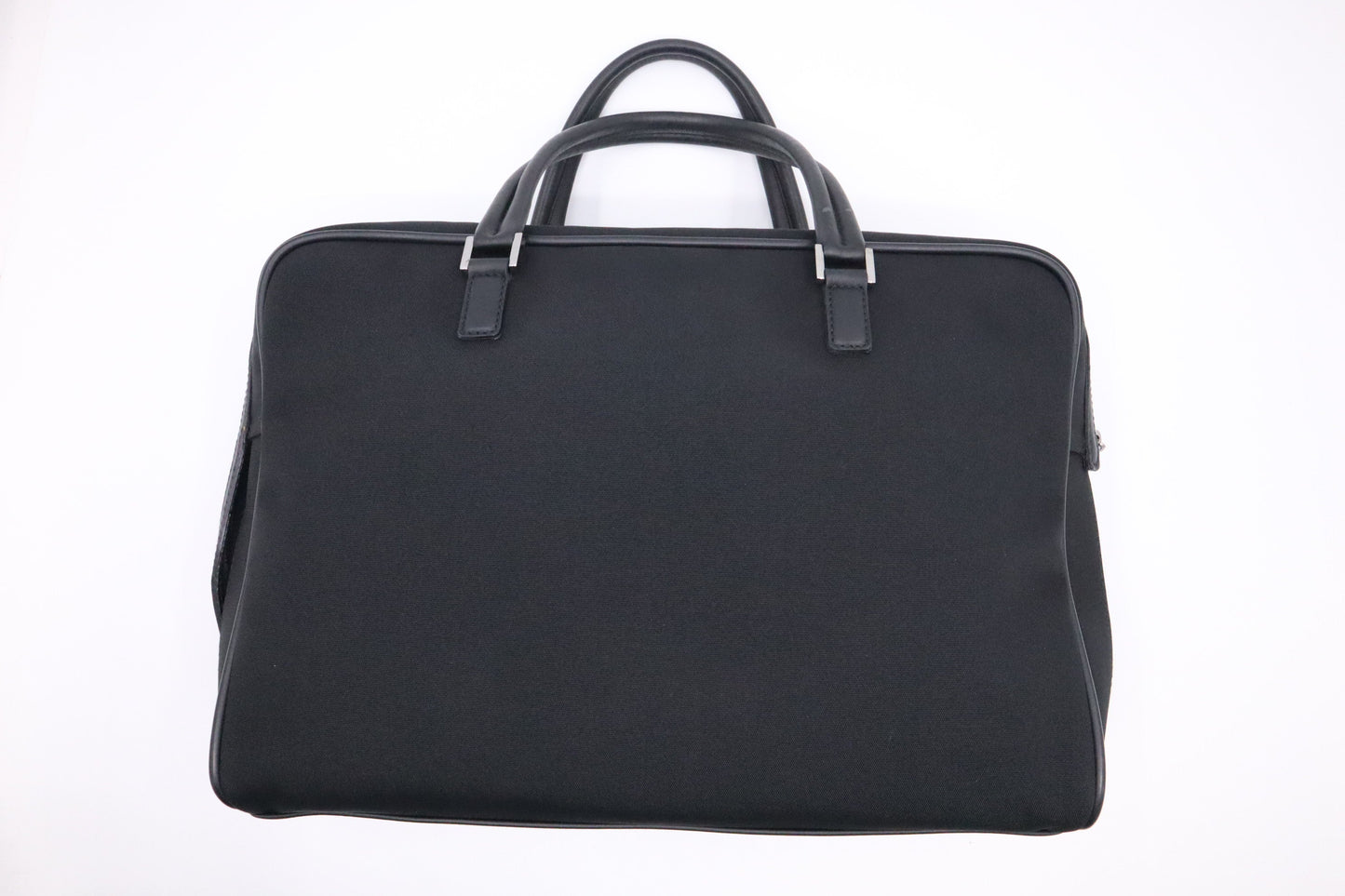 Gucci Duffle Canvas Black Travel Bag
