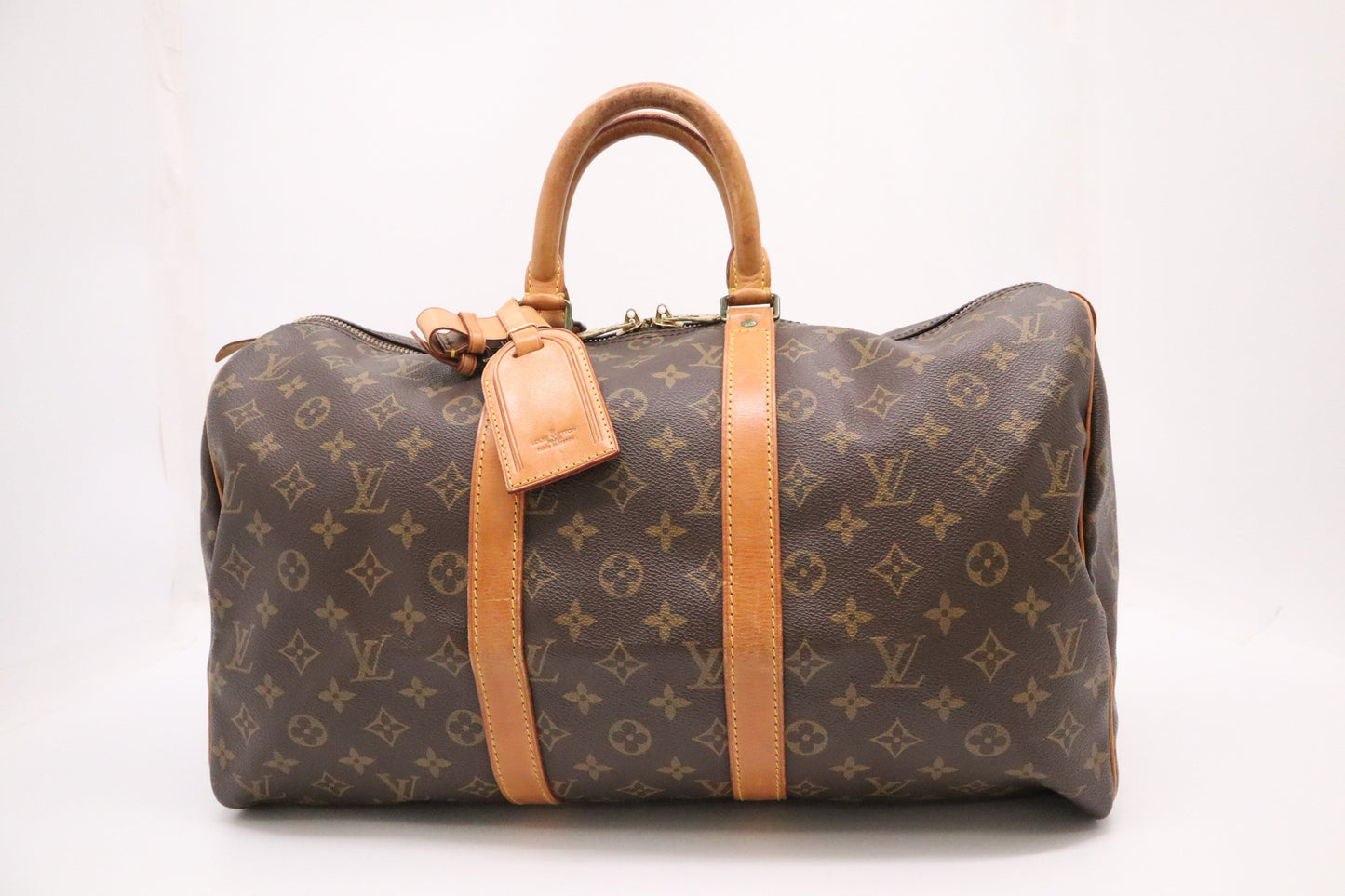 Louis Vuitton Keepall 45 Monogram Canvas Travel Bag