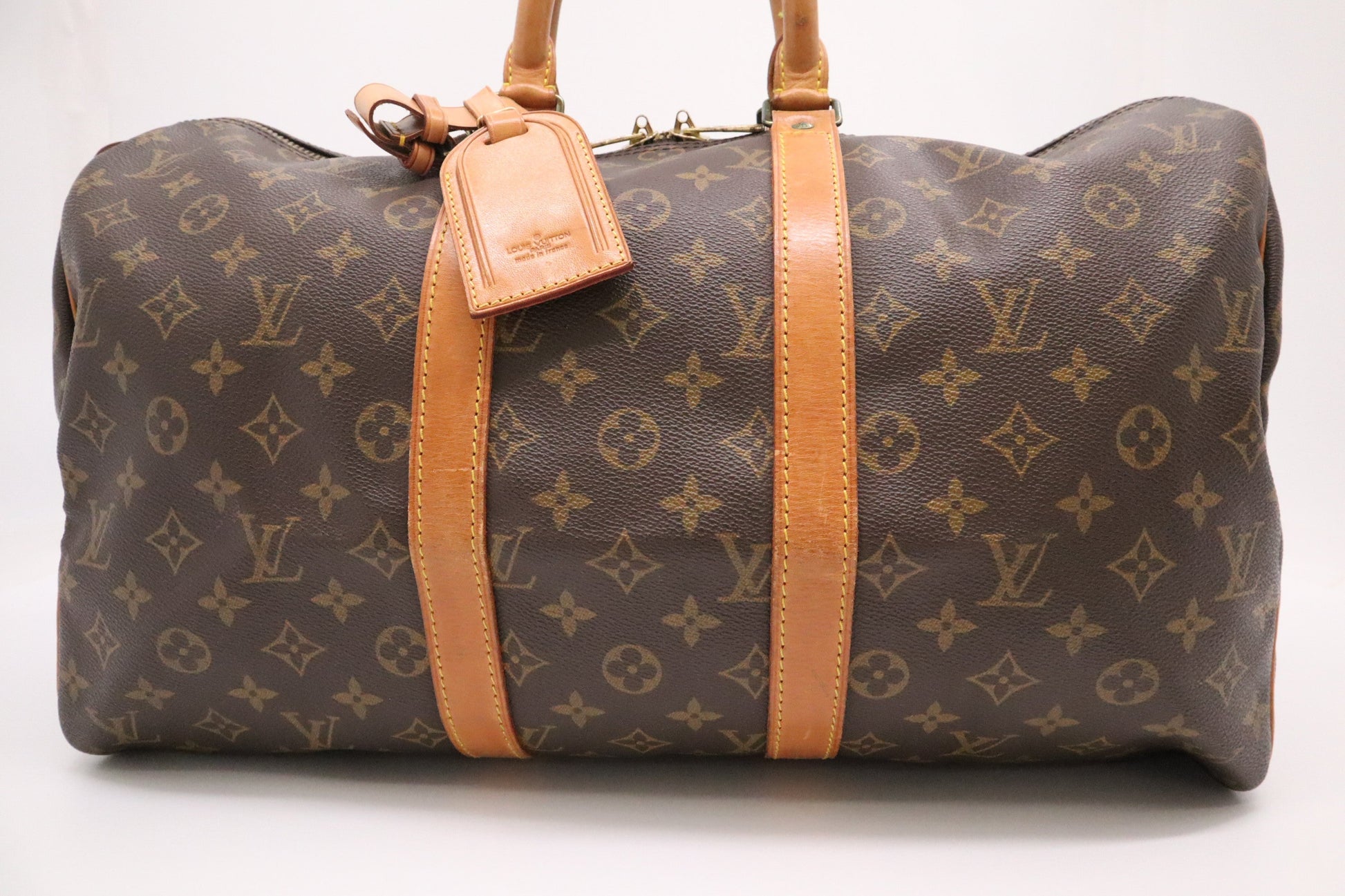 Louis Vuitton Keepall 45 Monogram Canvas Travel Bag