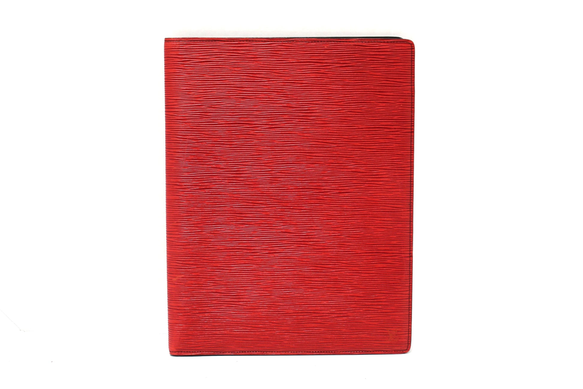 Louis Vuitton Red Epi Leather Desk Agenda Cover Fashion Accessory