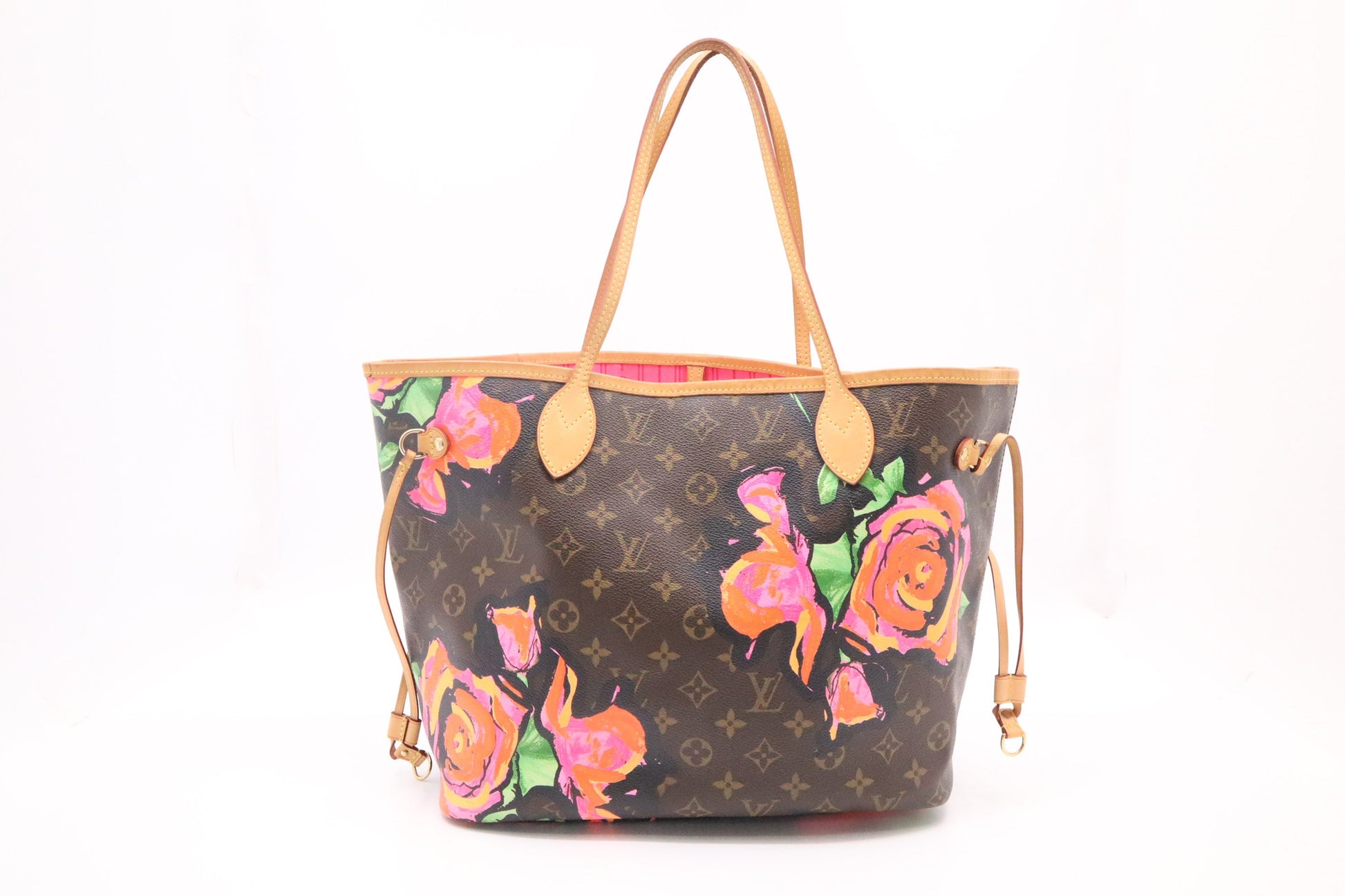 Louis Vuitton x Stephen Spro Neverfull MM Monogram Canvas Tote Bag Canvas 1