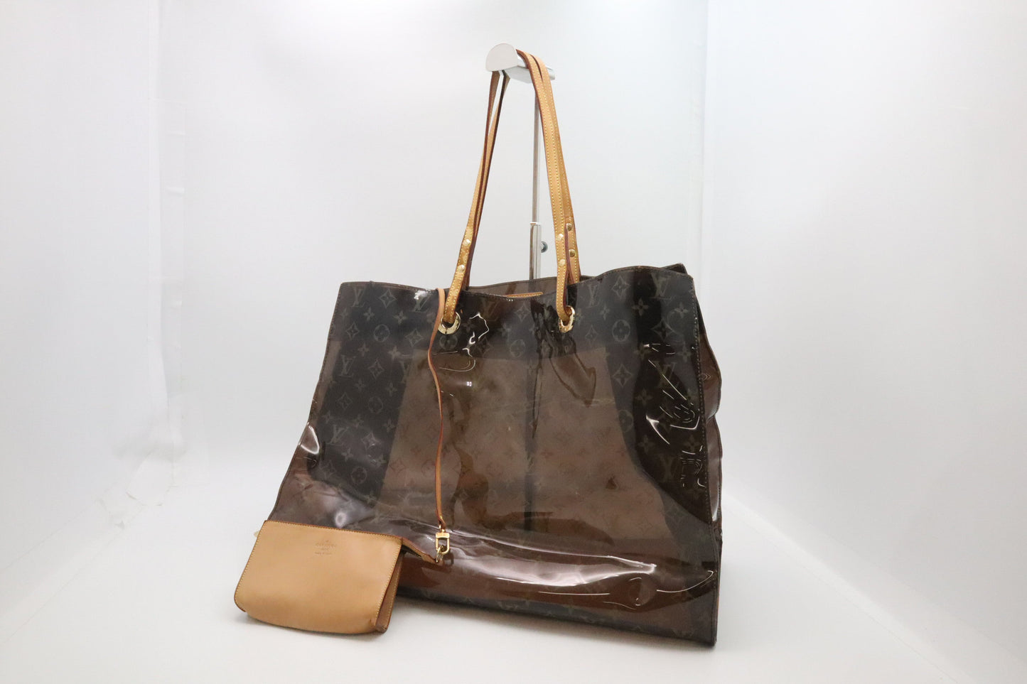 Louis Vuitton Cabas Cruise Clear Ambre PVC Handbag