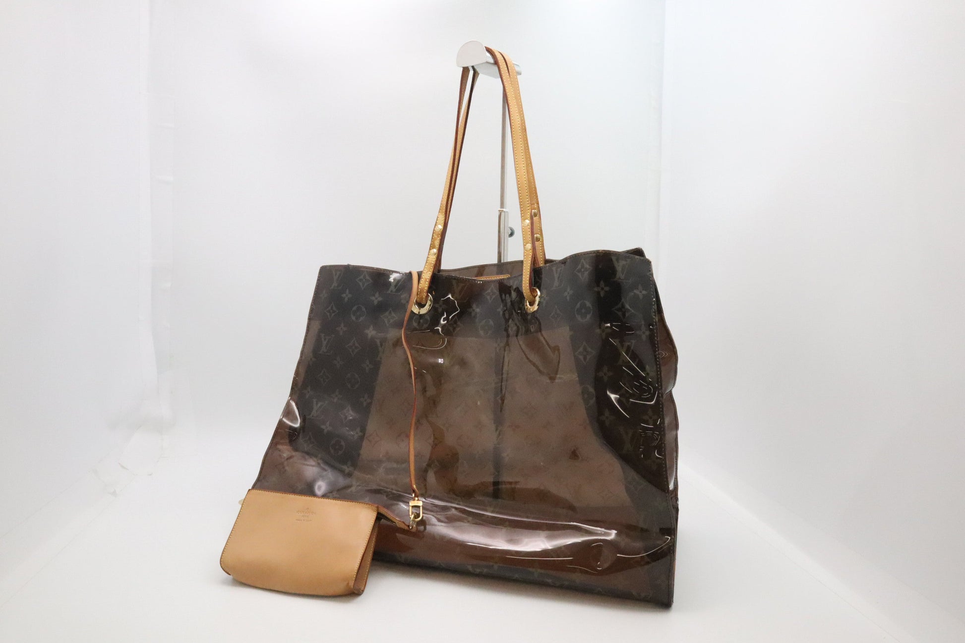 Louis Vuitton Cabas Cruise Clear Ambre PVC Handbag