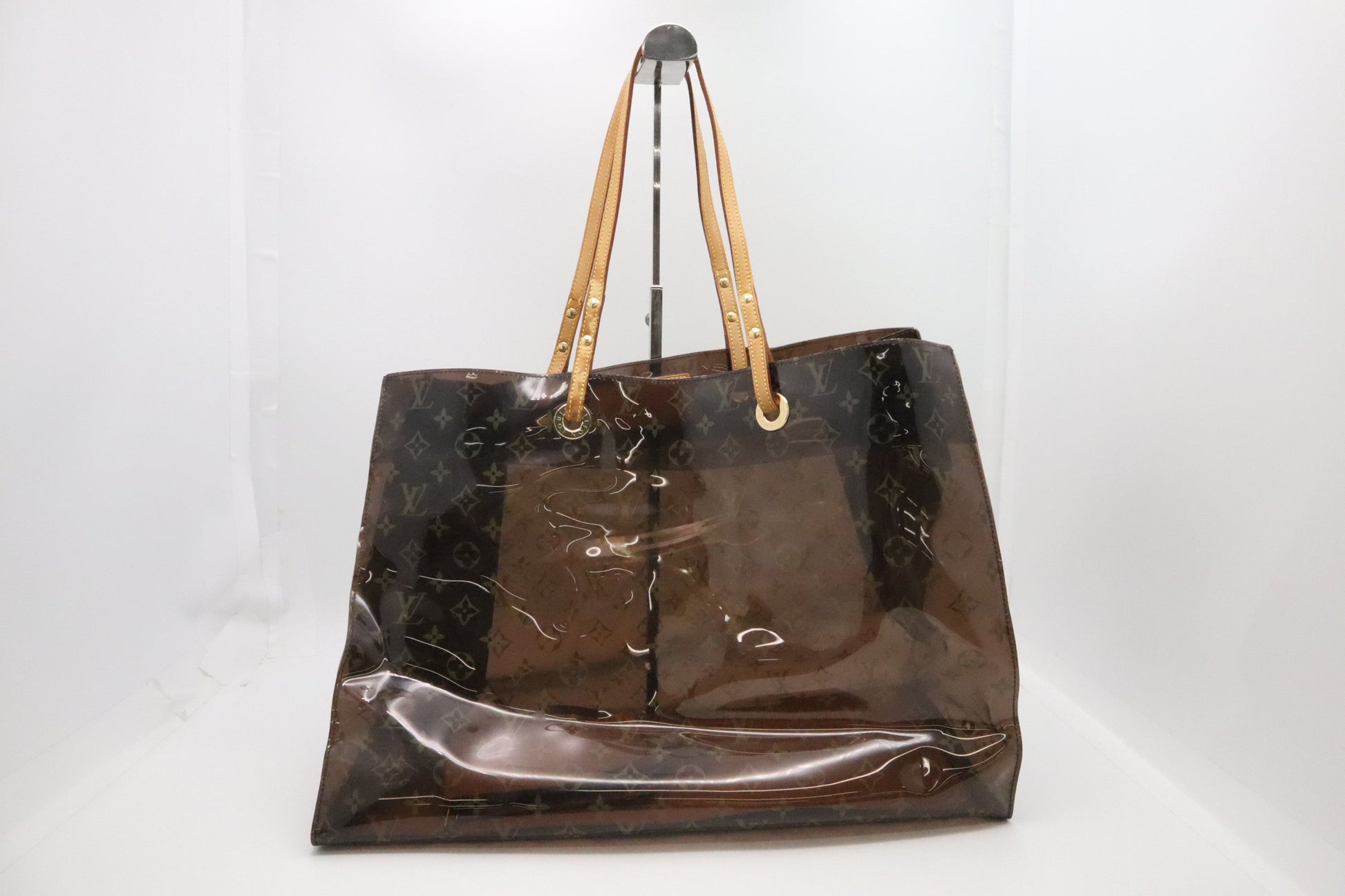 Louis Vuitton Cabas Cruise Clear Ambre PVC Handbag