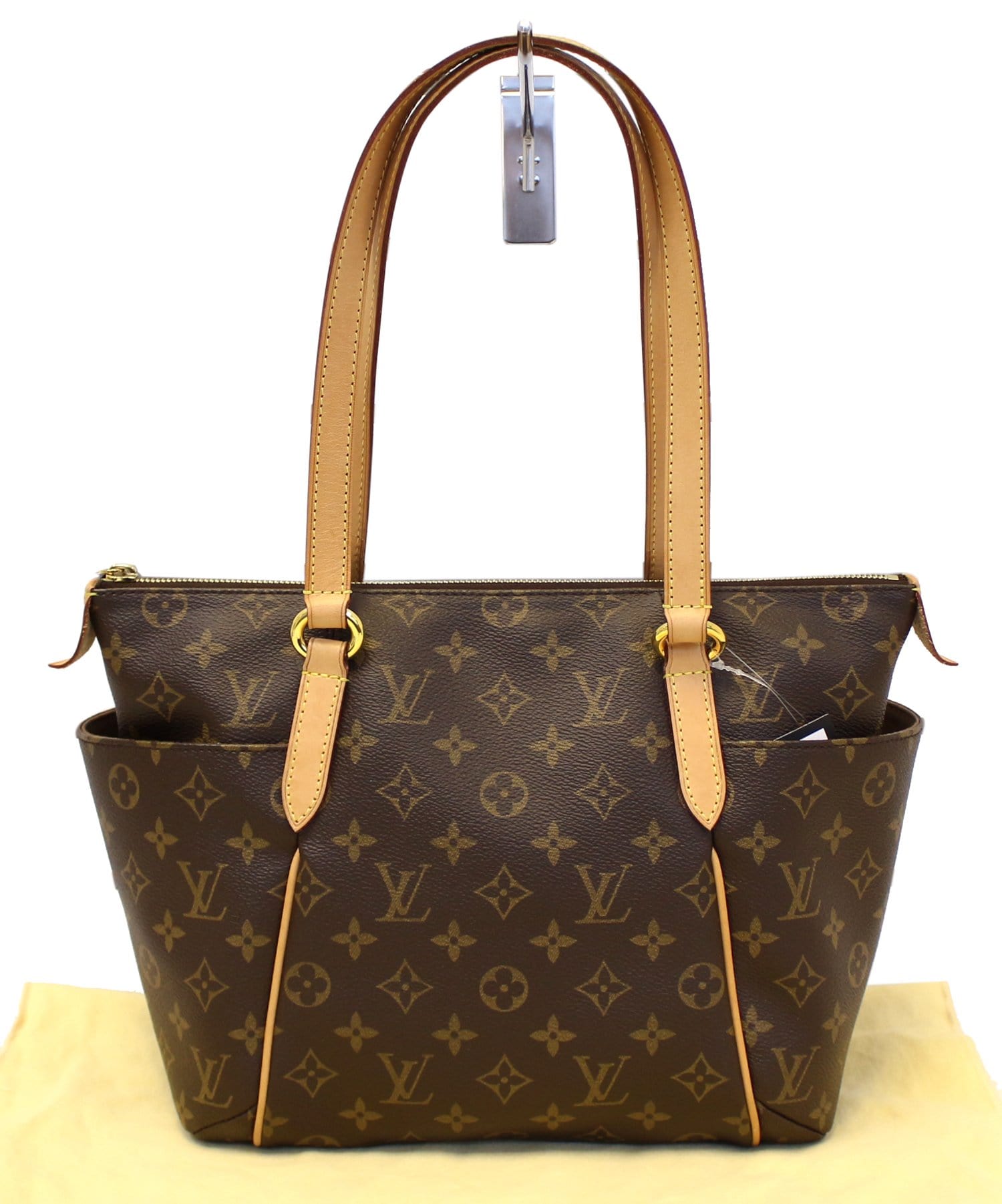 Louis Totally Pm Shoulder Tote Bag Canvas Monogram Shoulder Bag