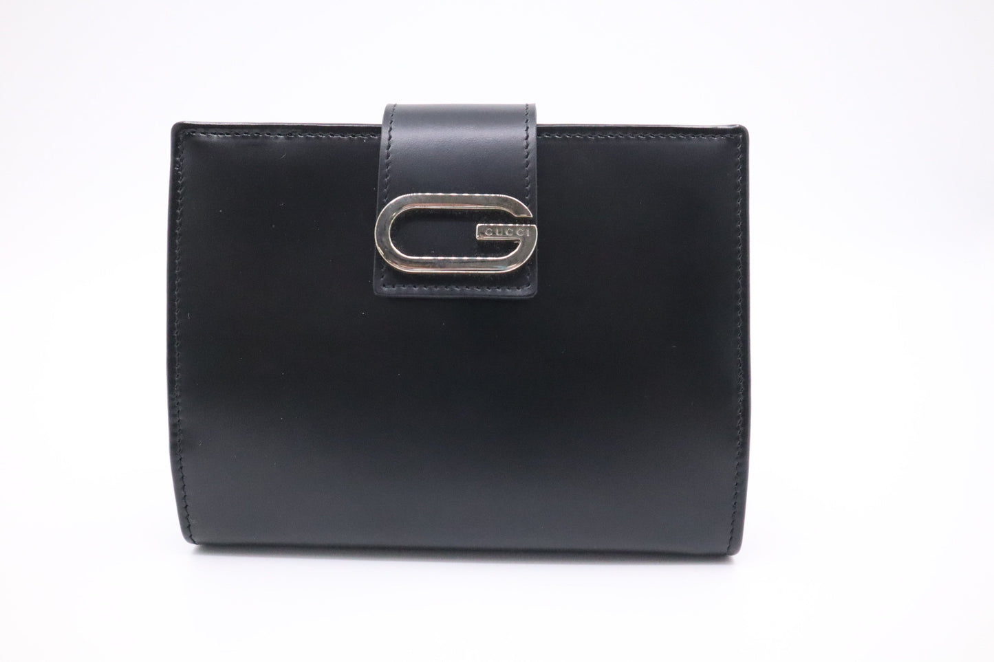 Gucci Agenda In Handbag Leather Black Travel Bag