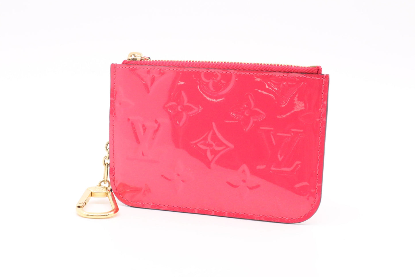 Louis Vuitton Cles NM Rose Pop Vernis Leather Handbag