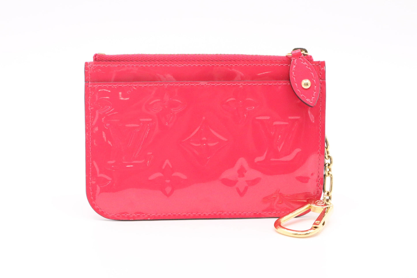 Louis Vuitton Cles NM Rose Pop Vernis Leather Handbag