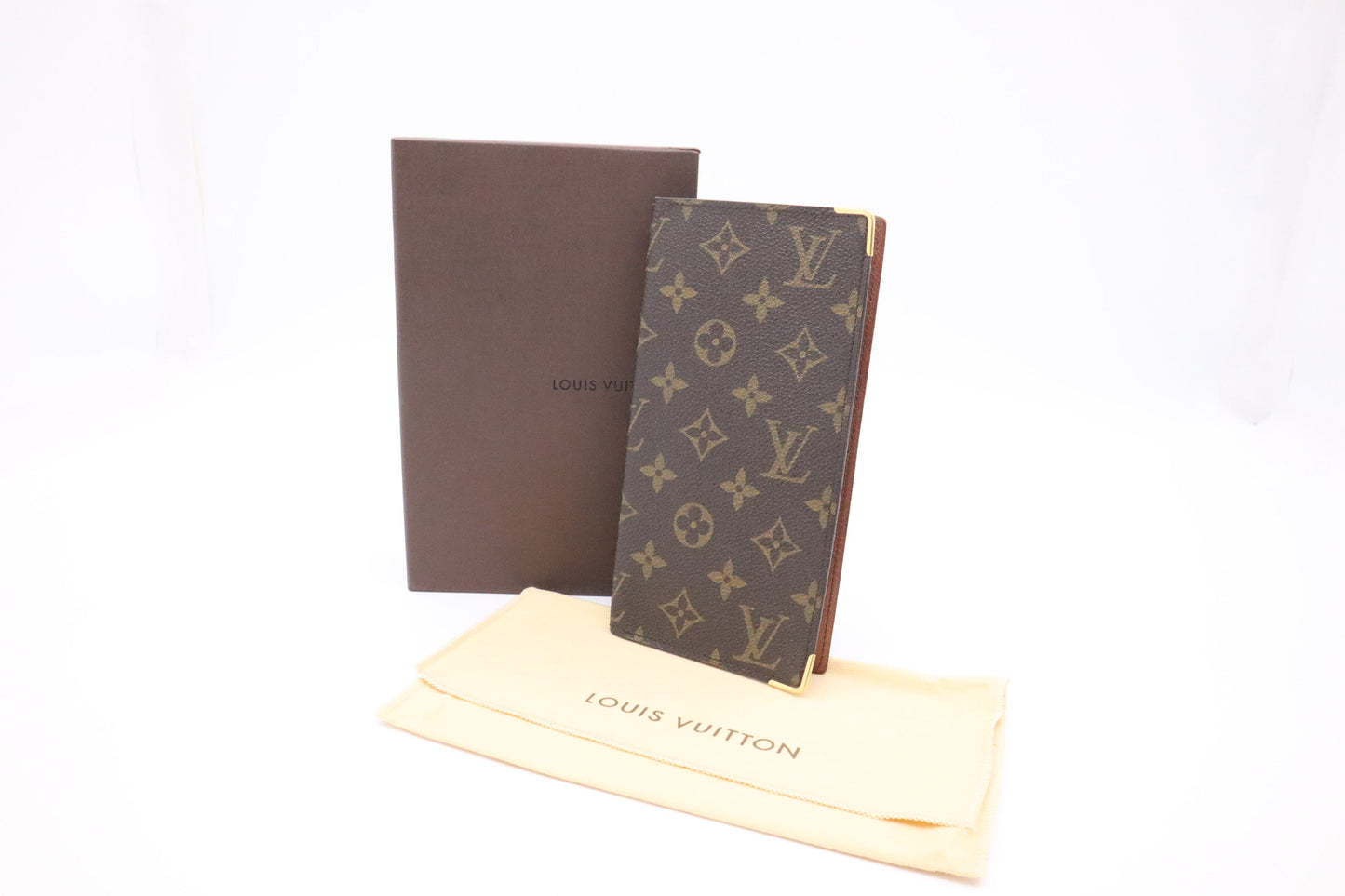 Louis Vuitton Bifold Monogram Canvas Wallet Case Canvas 1