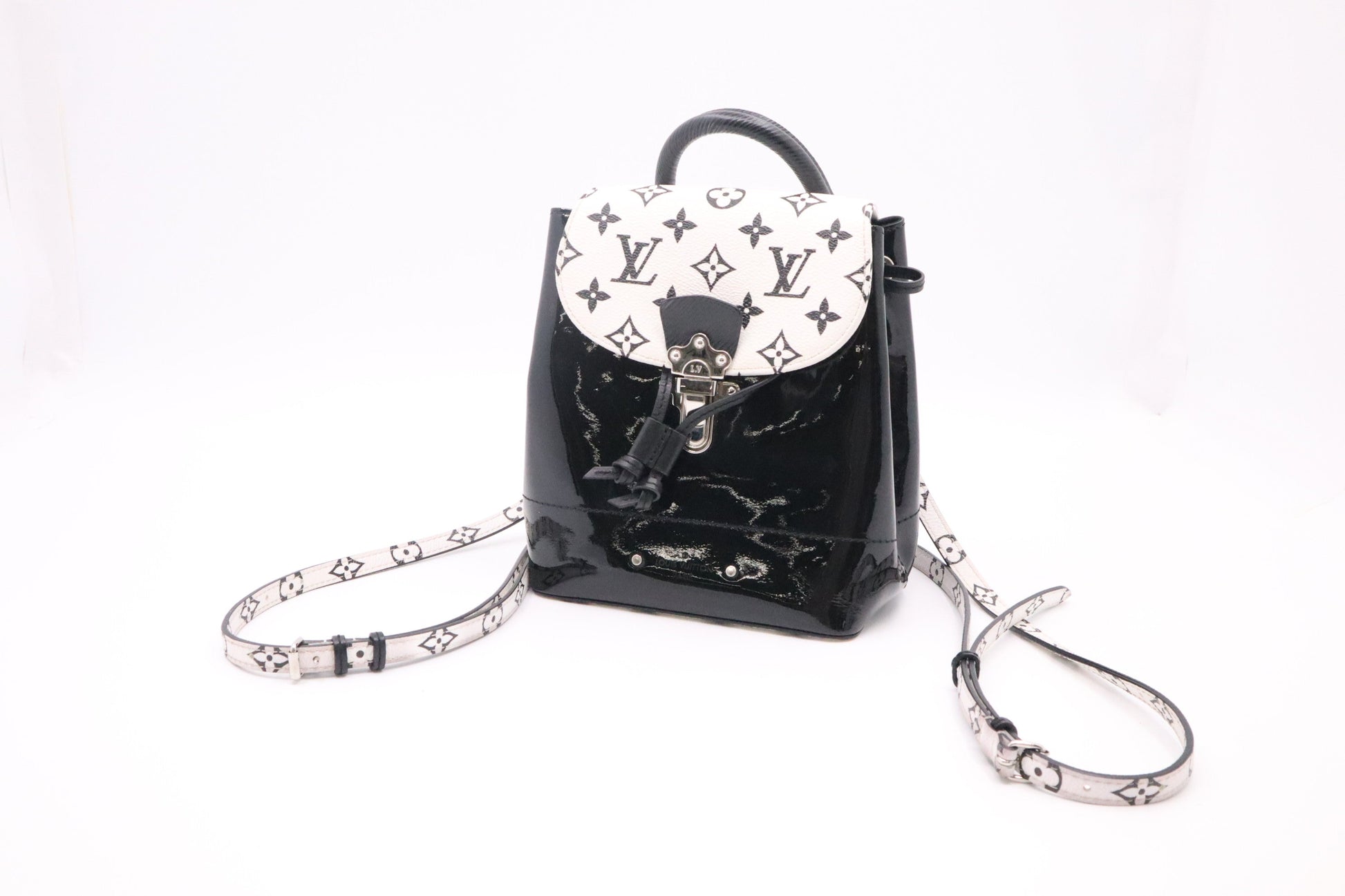 Louis Vuitton Springs & Monogram Vernis Canvas Black Jewelry
