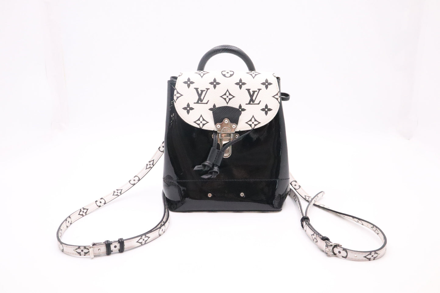 Louis Vuitton Springs & Monogram Vernis Canvas Black Jewelry