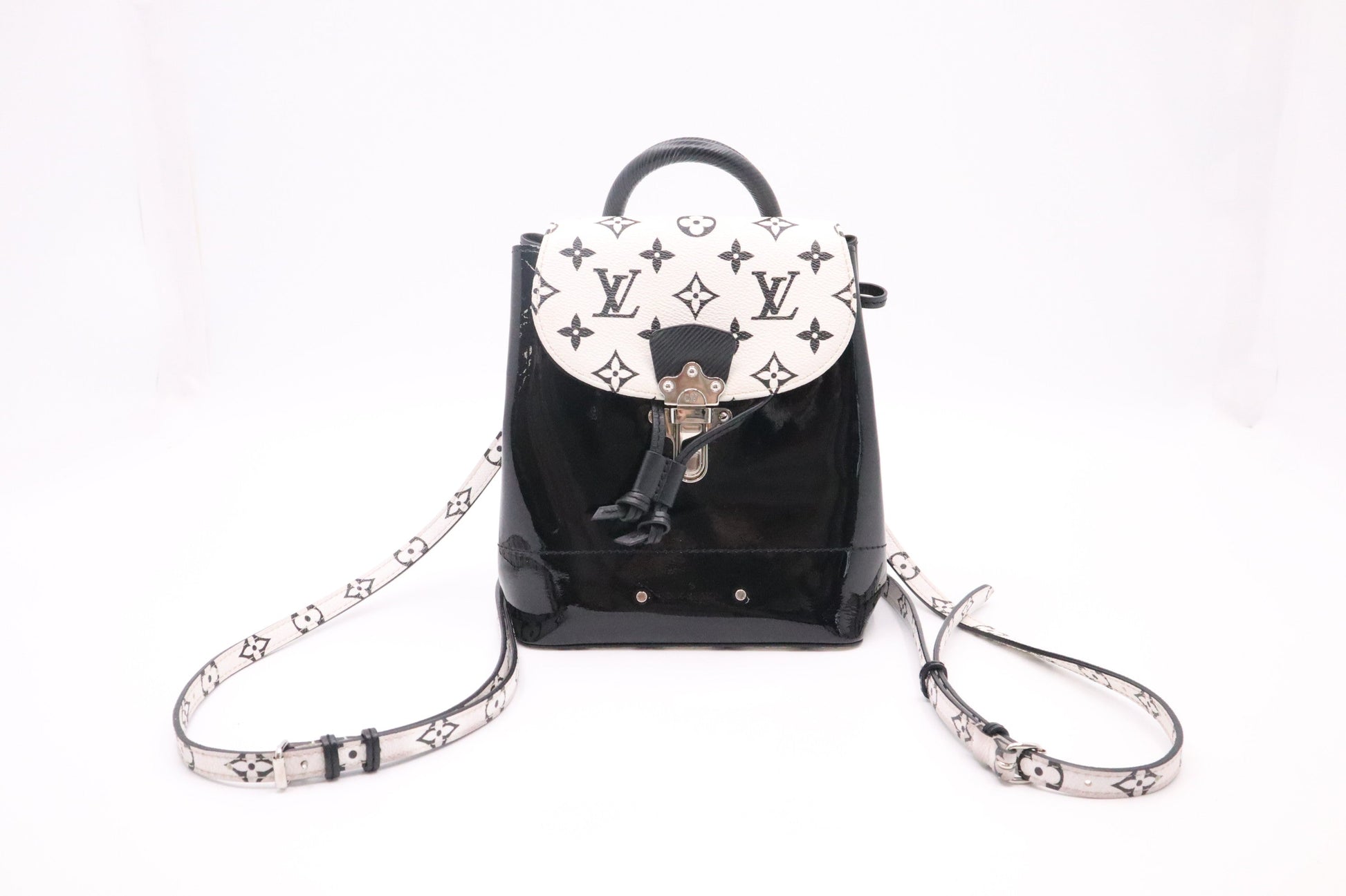 Louis Vuitton Springs & Monogram Vernis Canvas Black Jewelry