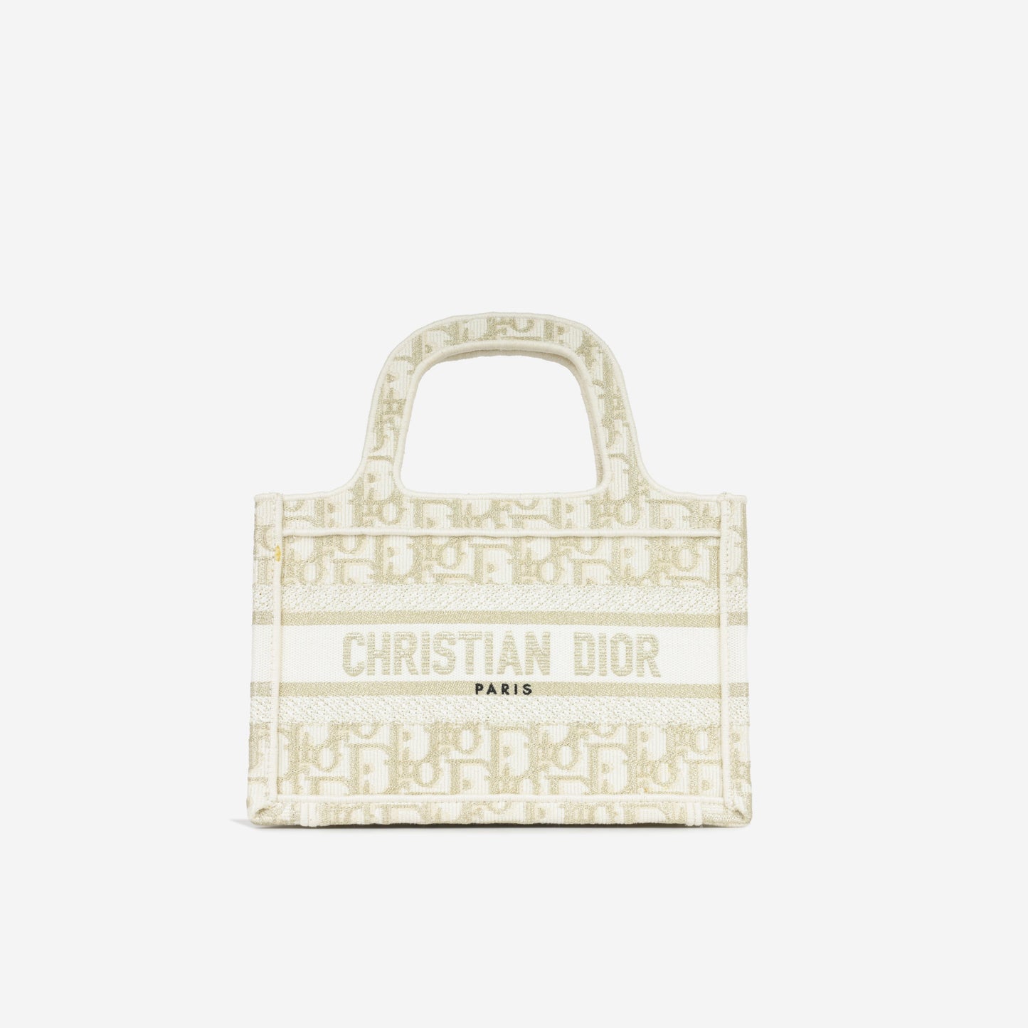 Dior Christian Book Tote Mini Tote Bag Oblique Embroidery 2021