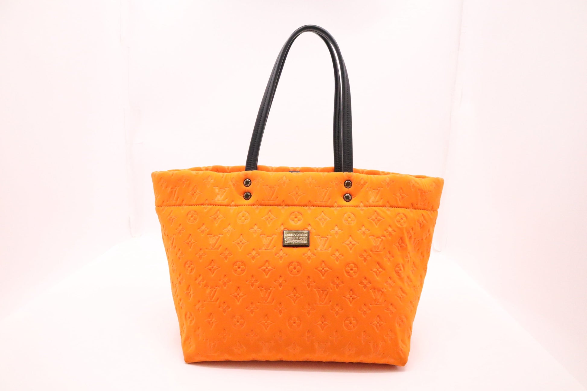 Louis Vuitton Scuba Neoprene Orange GM Handbag