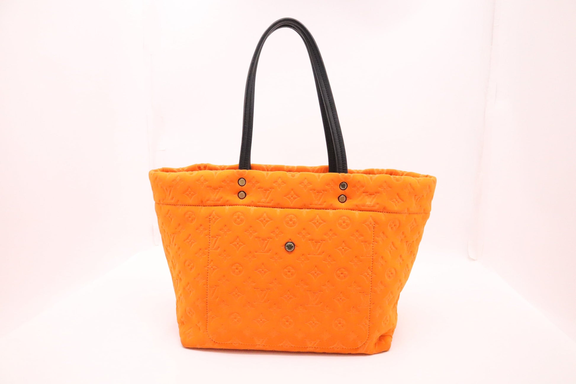 Louis Vuitton Scuba Neoprene Orange GM Handbag